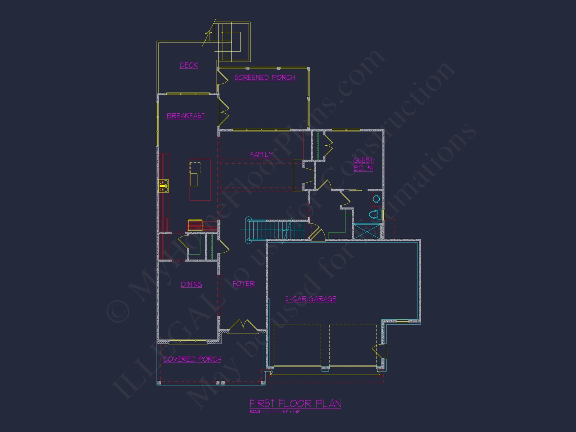 Stunning 5-Bedroom house Plan with Blueprint, CAD, and Designs