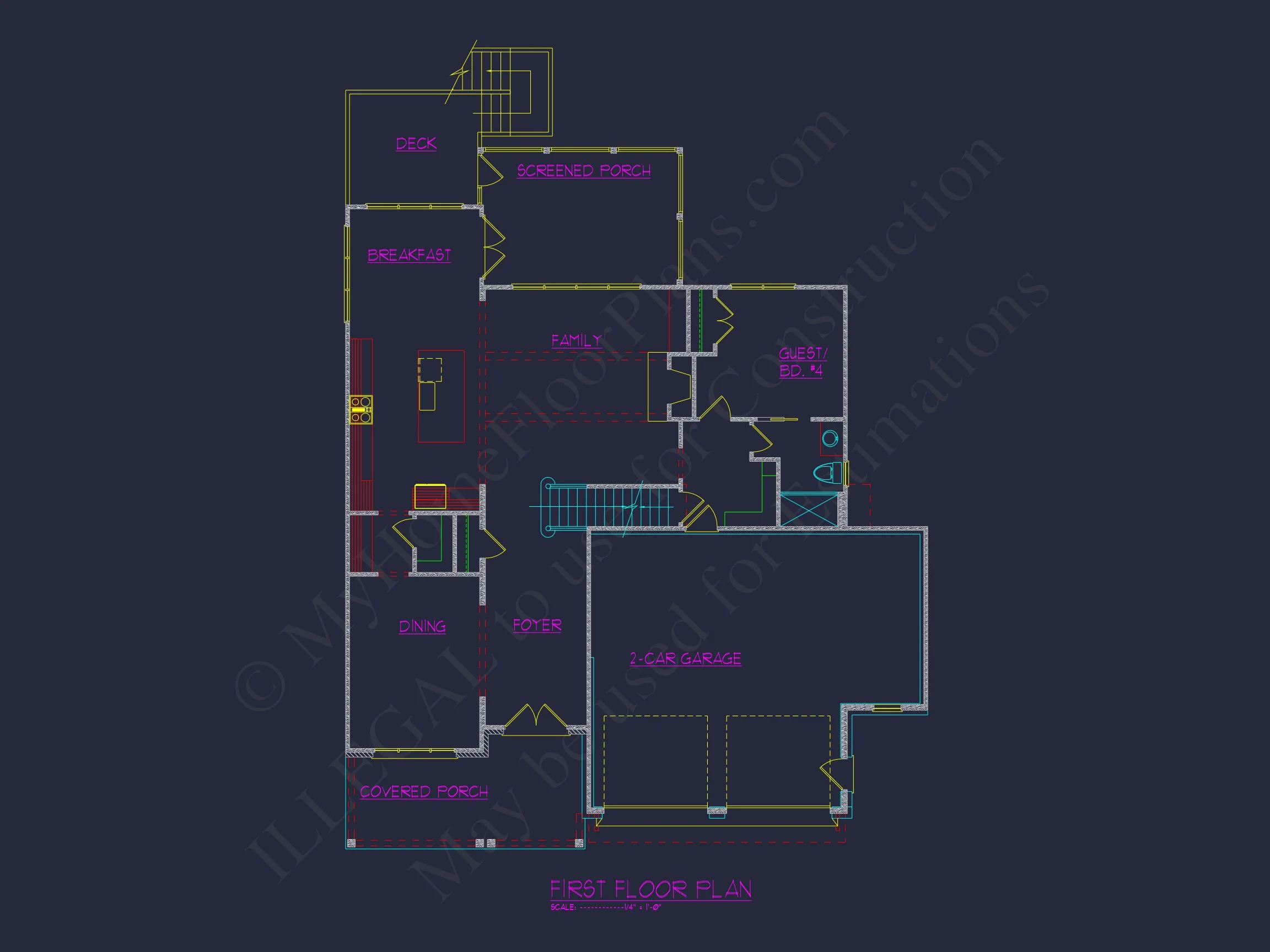 19-2016 HOUSE PLAN - Stunning 5-Bedroom House Plan with Blueprint, CAD, and Designs 6 Stunning 5-Bedroom house Plan with Blueprint, CAD, and Designs
