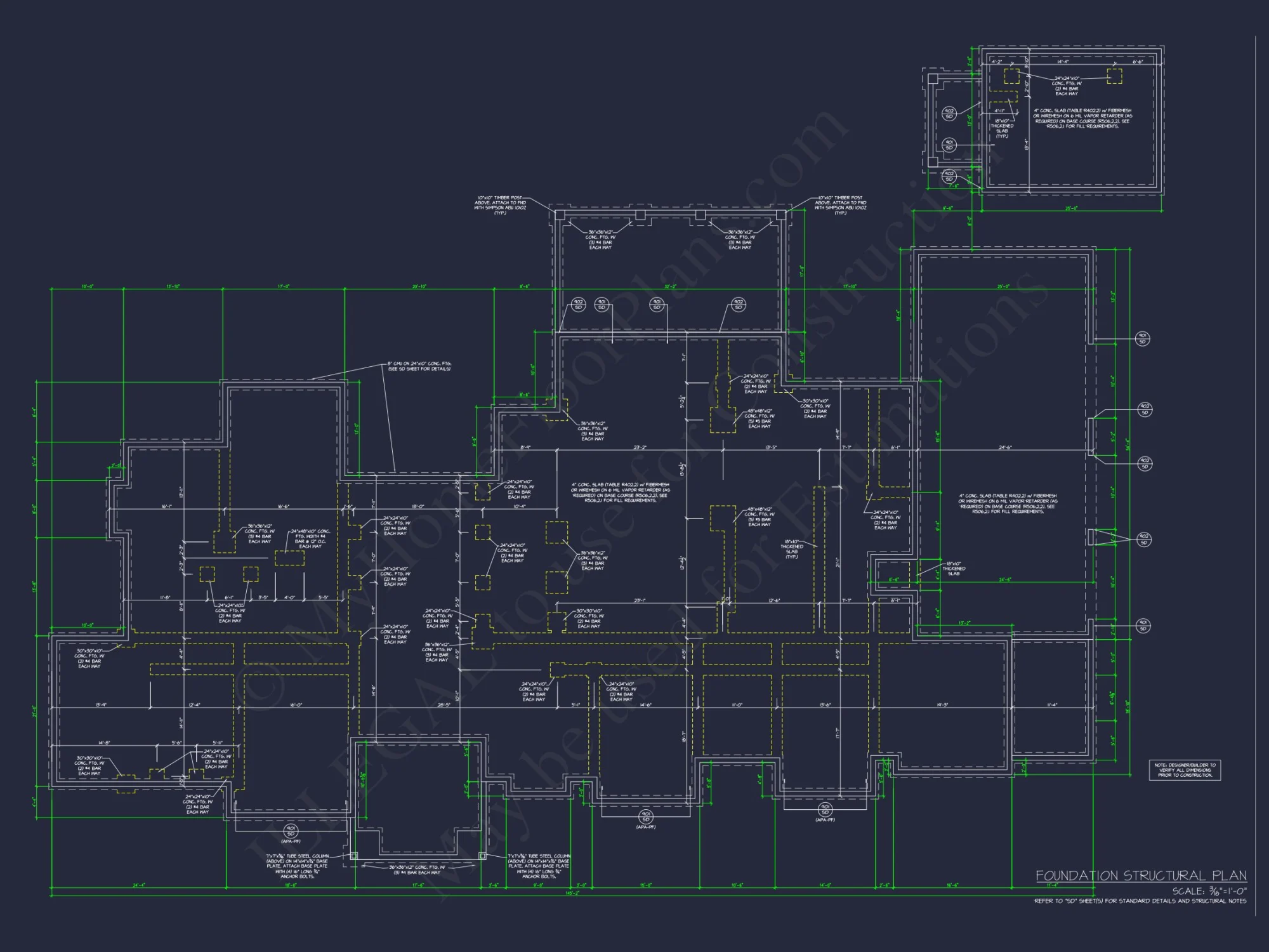 Luxurious house Design Blueprint with CAD Architecture Plans