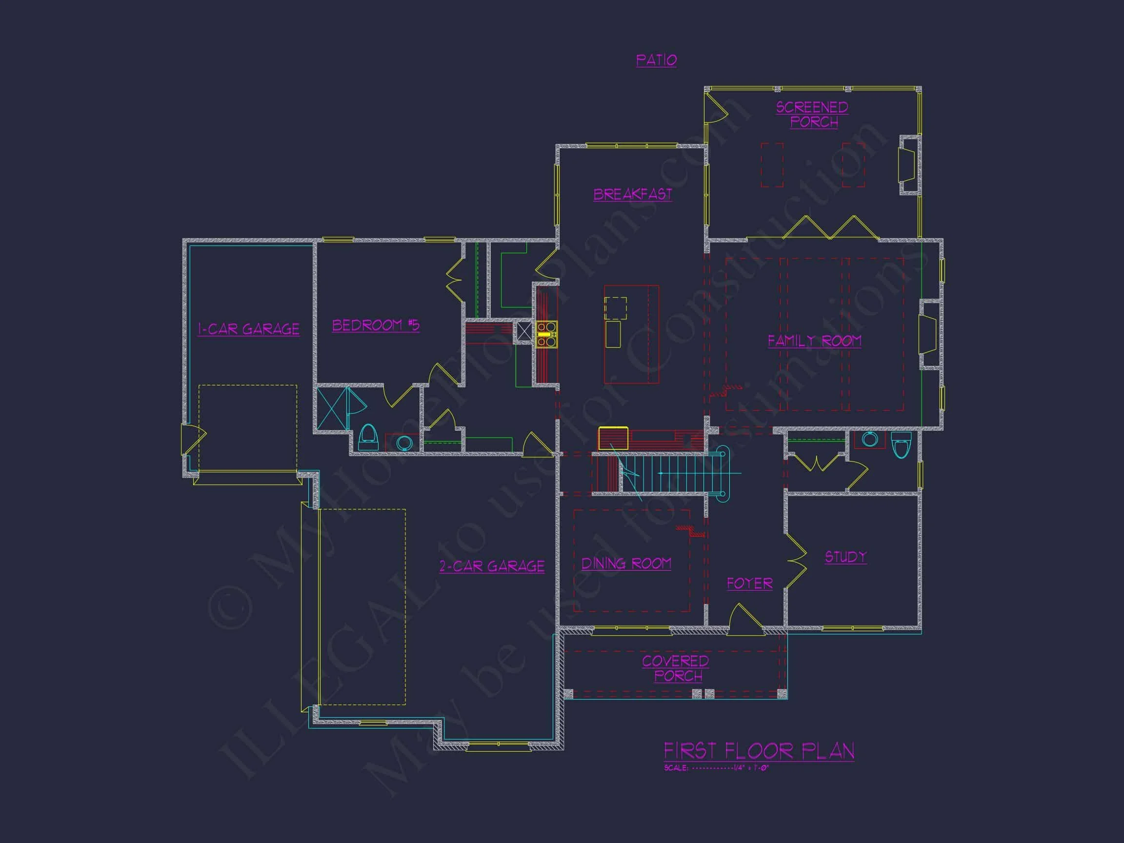 Stunning house Plan with Spacious Floor Plan and Blueprint Designs