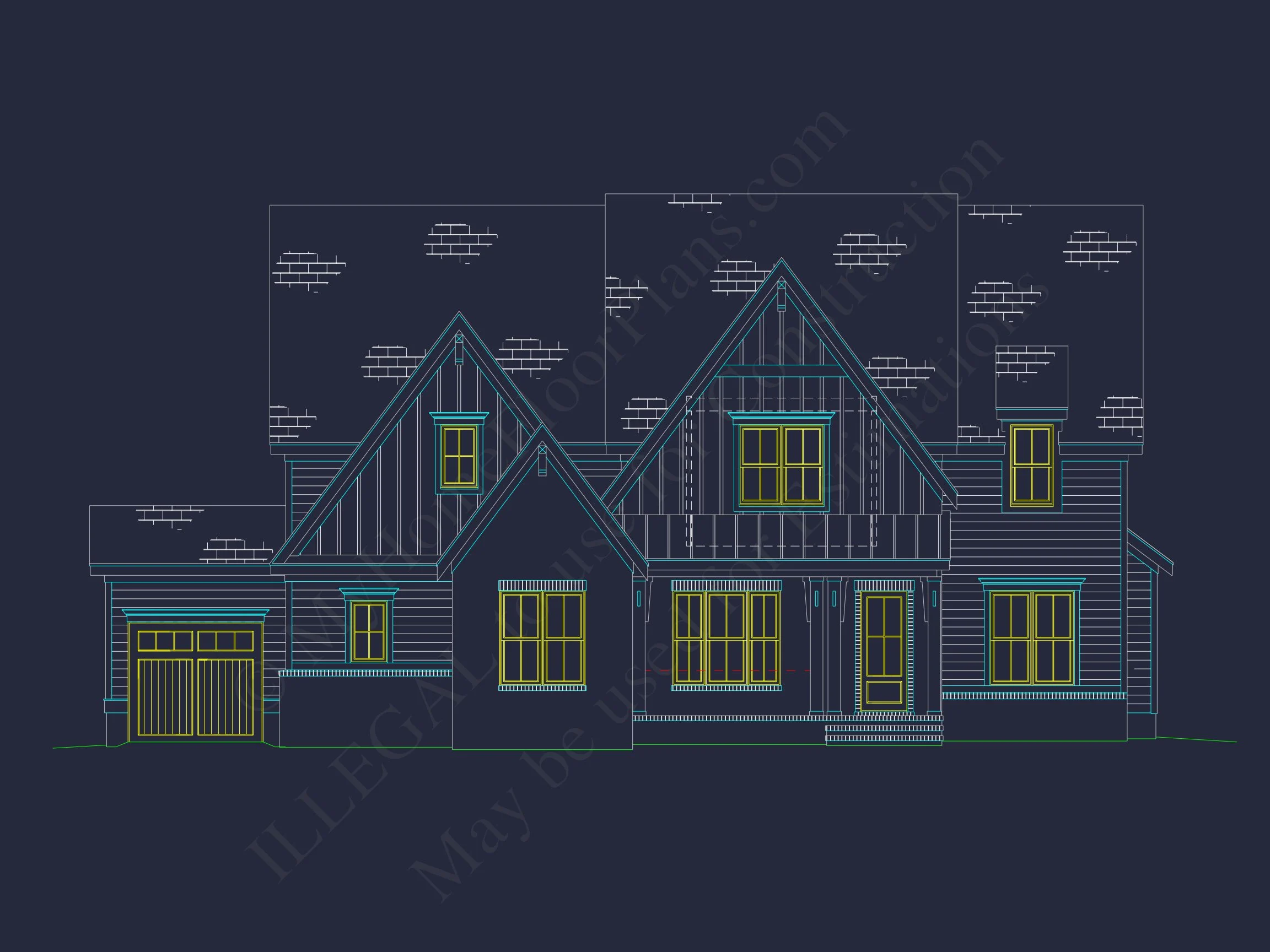 Stunning house Plan with Spacious Floor Plan and Blueprint Designs