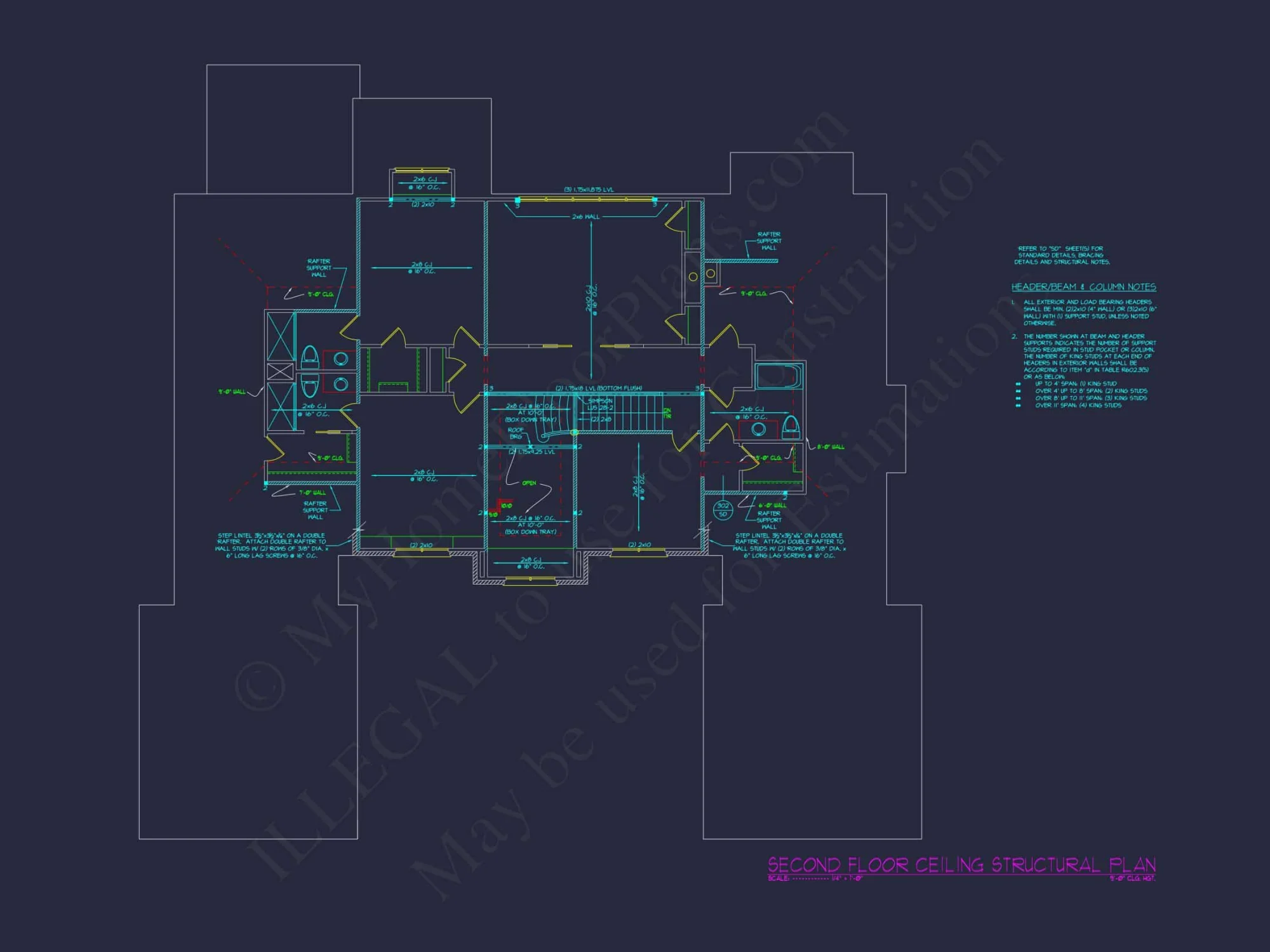 Spacious Floor Plan, Design Blueprint