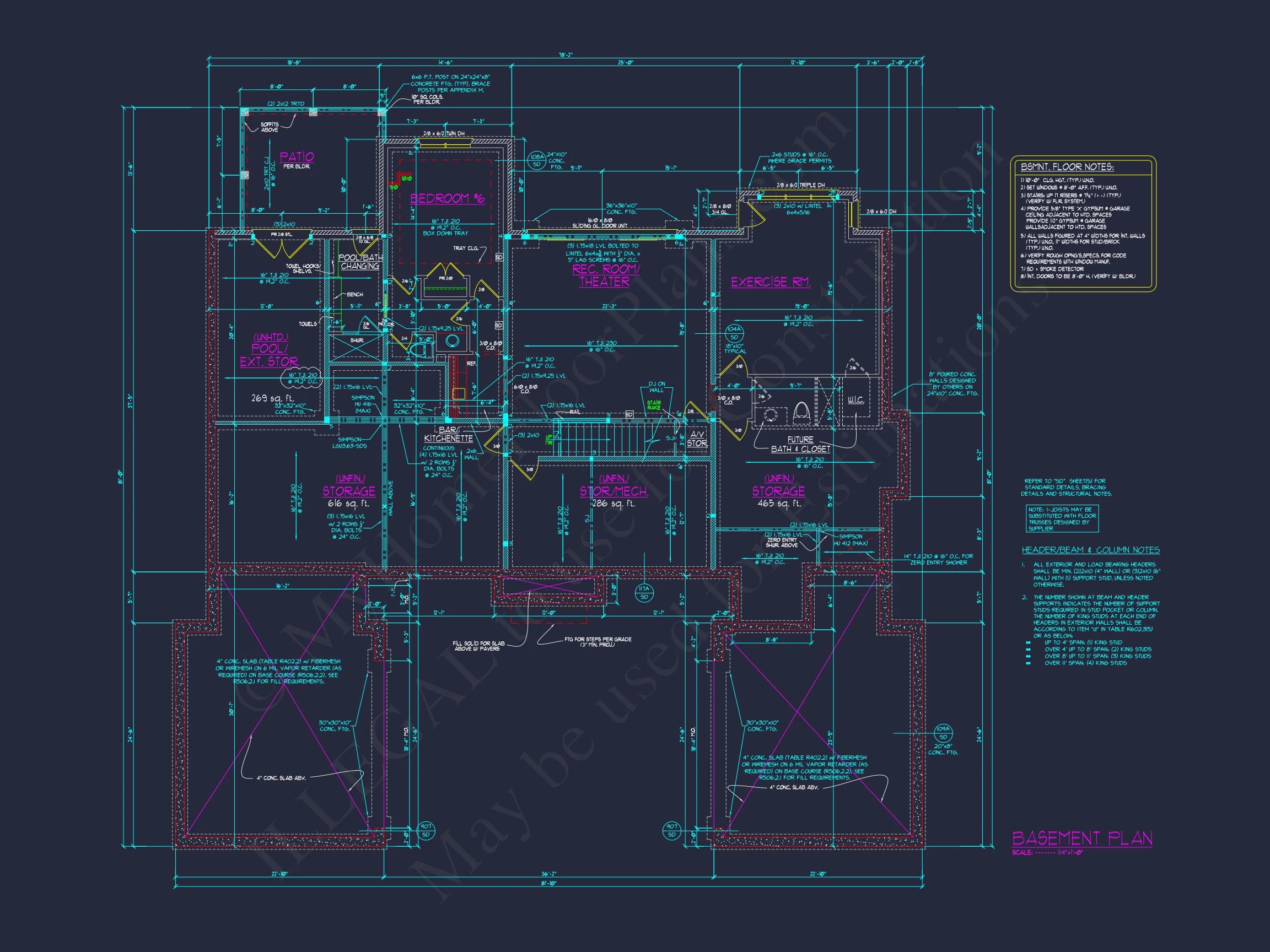 19-1737 HOUSE PLAN - Beautiful CAD House Plan | Spacious Floor Plan, Design Blueprint 21 Spacious Floor Plan, Design Blueprint