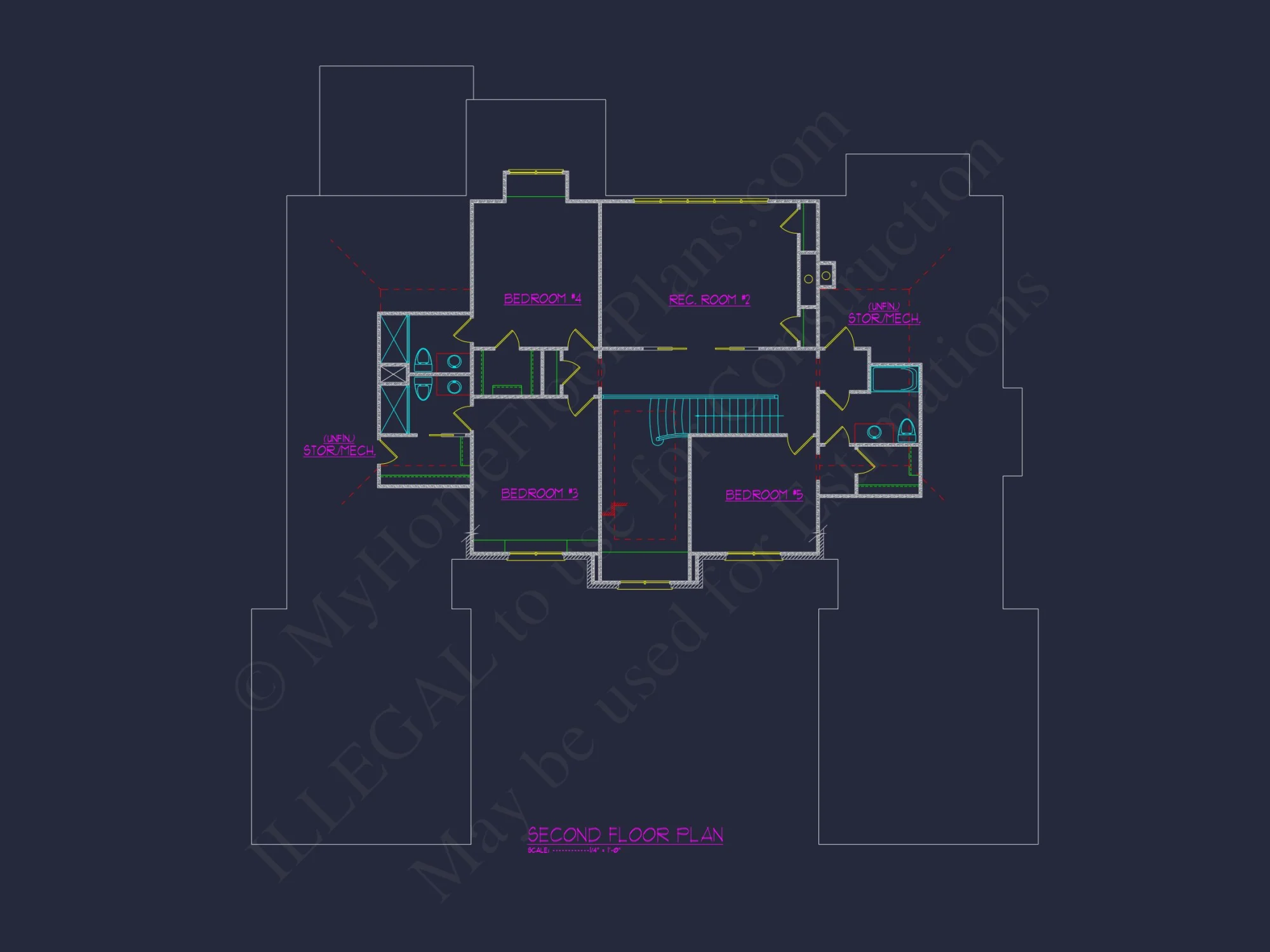 Beautiful CAD house Plan