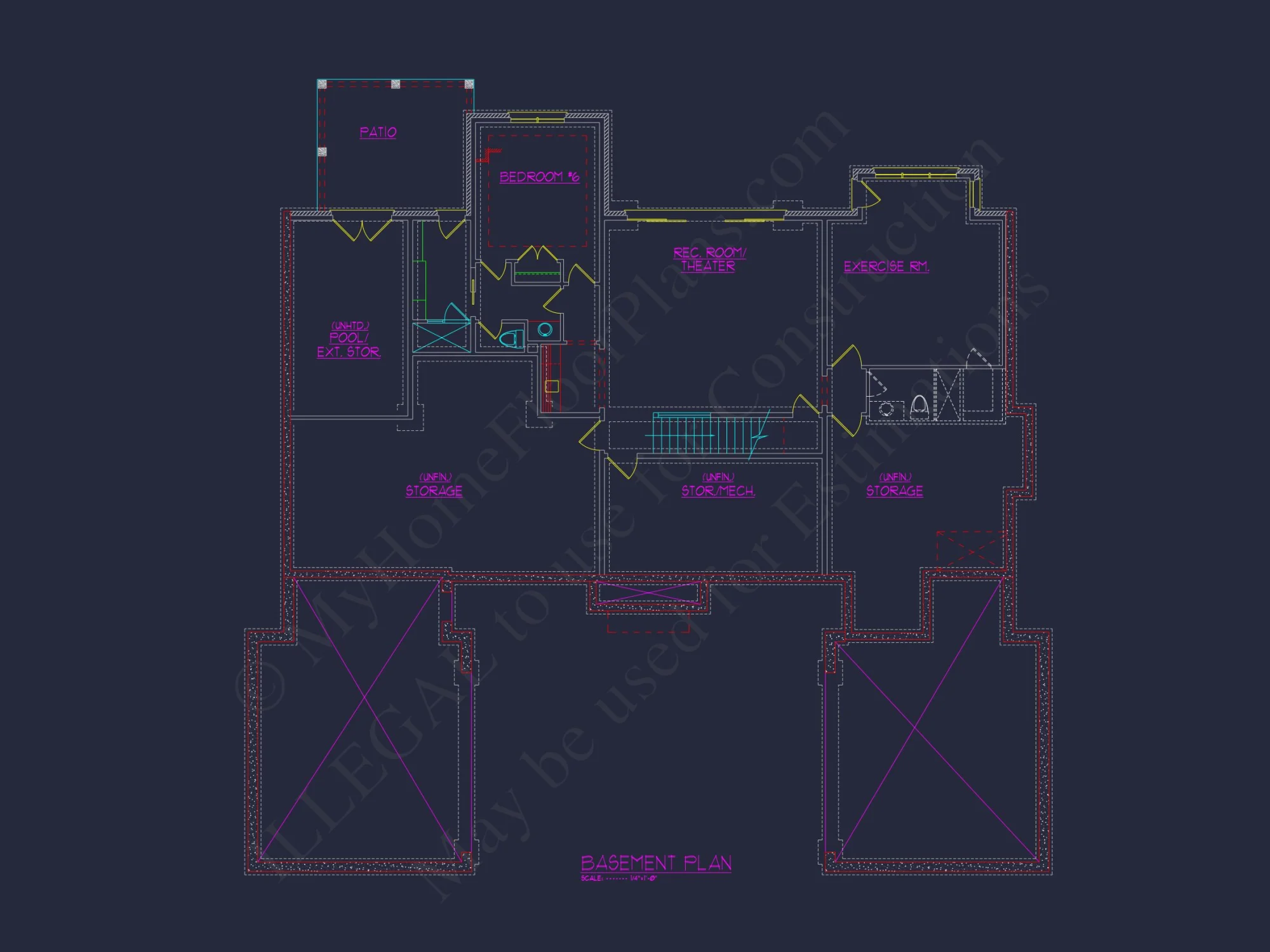 Beautiful CAD house Plan
