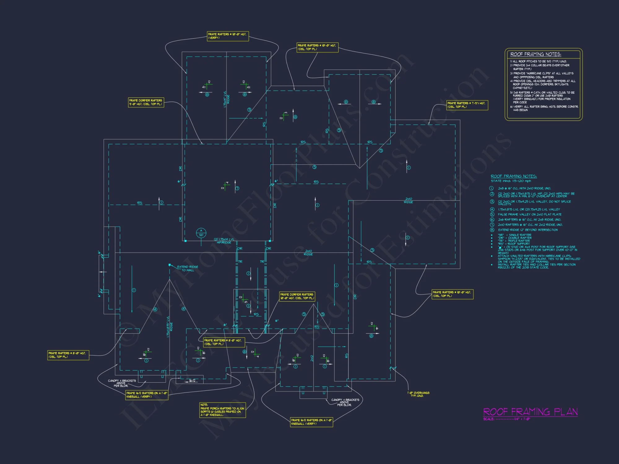 Beautiful Craftsman house Plan with Detailed Floor Blueprint