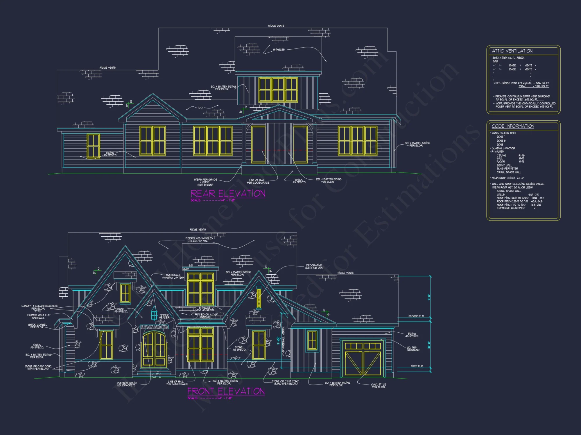 Beautiful Craftsman house Plan with Detailed Floor Blueprint