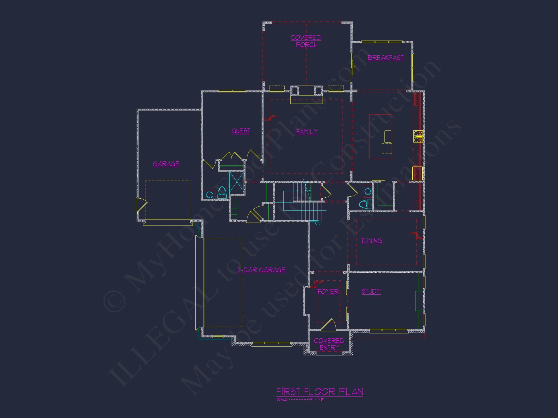 Modern Suburban house Plan with 3 Floors and Spacious Layout