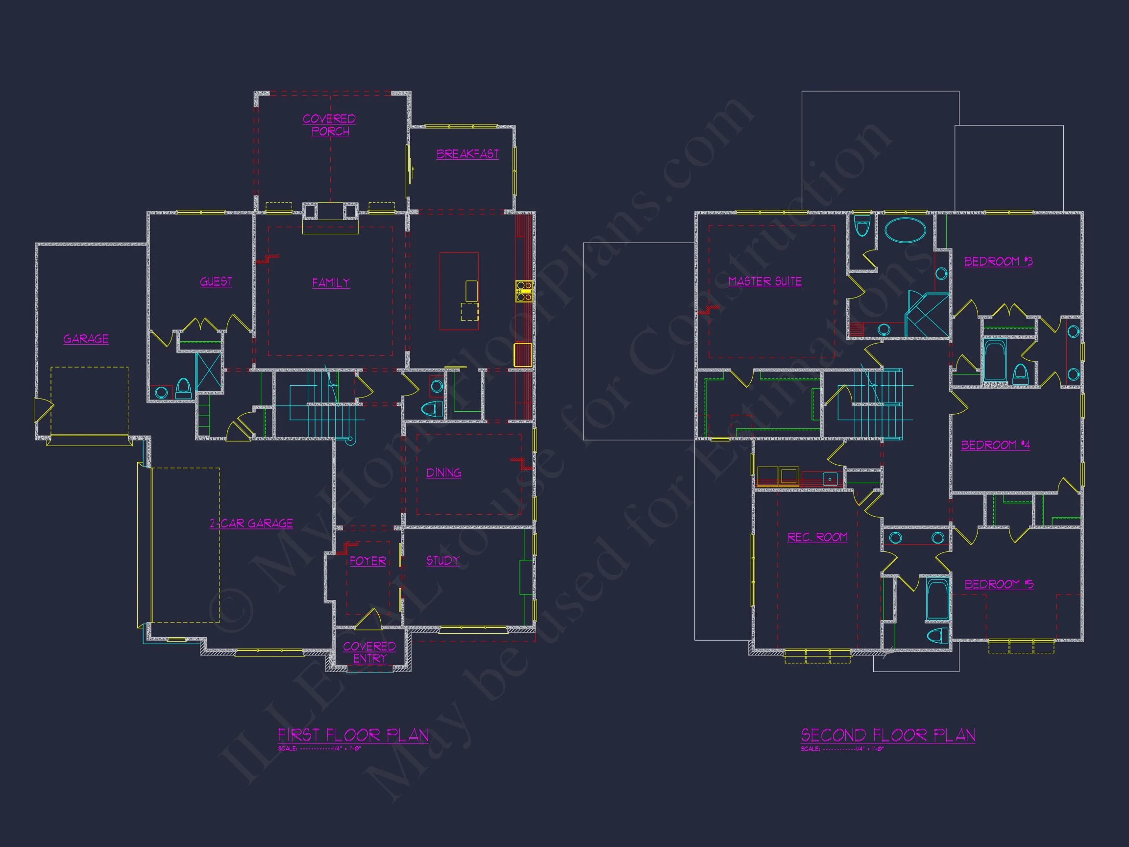 Modern Suburban house Plan with 3 Floors and Spacious Layout