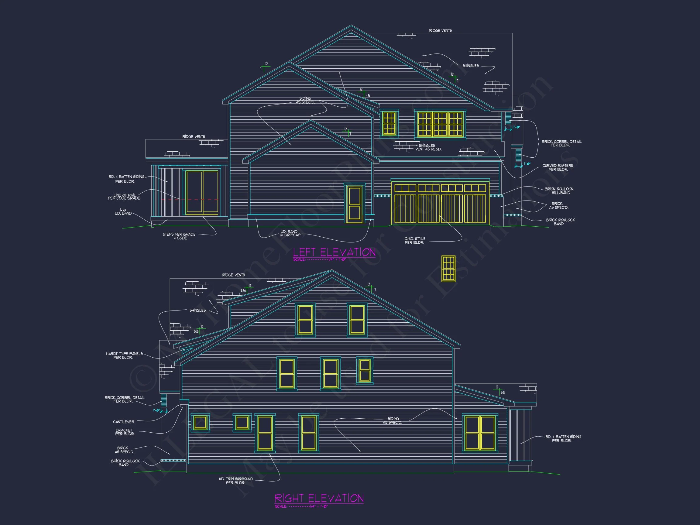 Modern Suburban house Plan with 3 Floors and Spacious Layout
