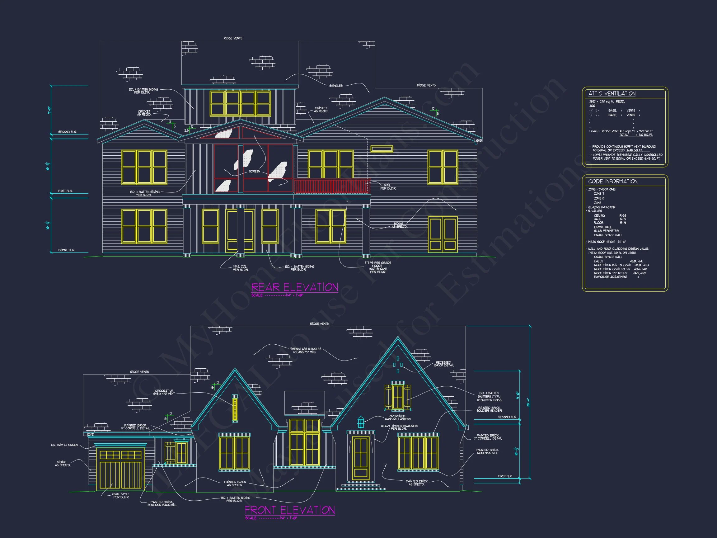 Elegant house Floor Plan Designs with Blueprint & CAD Details