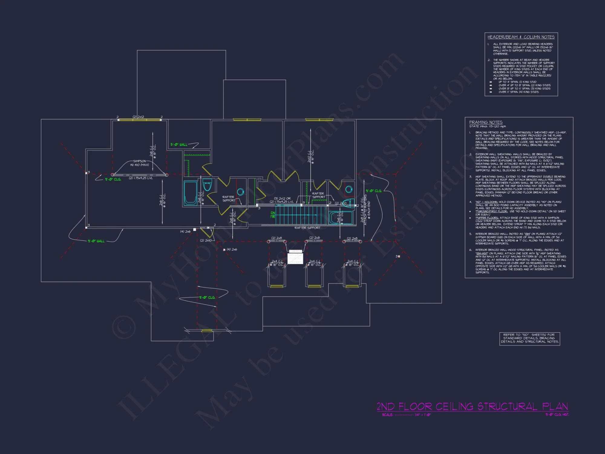 Stunning house Plan with Blueprint Designs for Builders