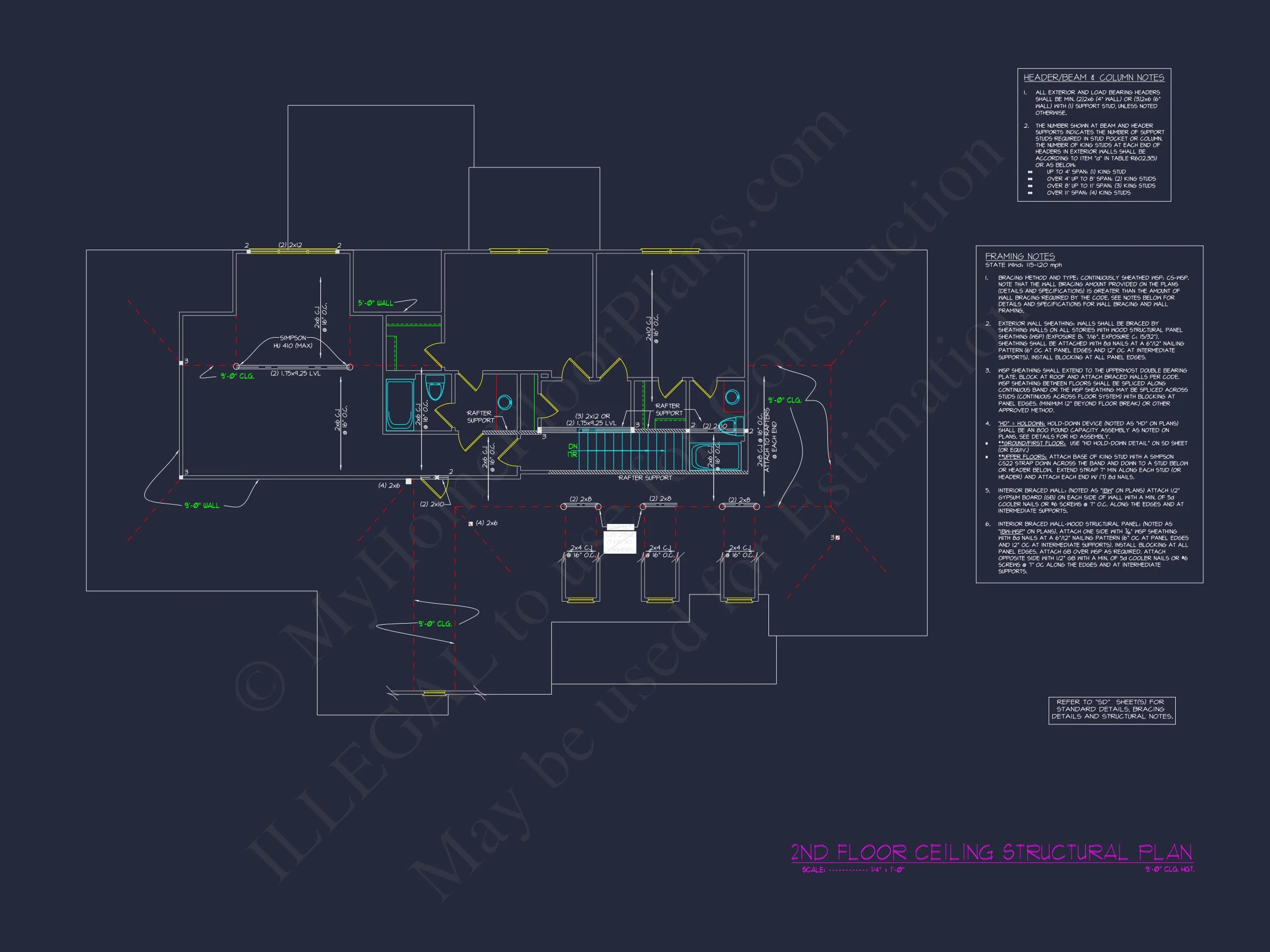 Stunning house Plan with Blueprint Designs for Builders