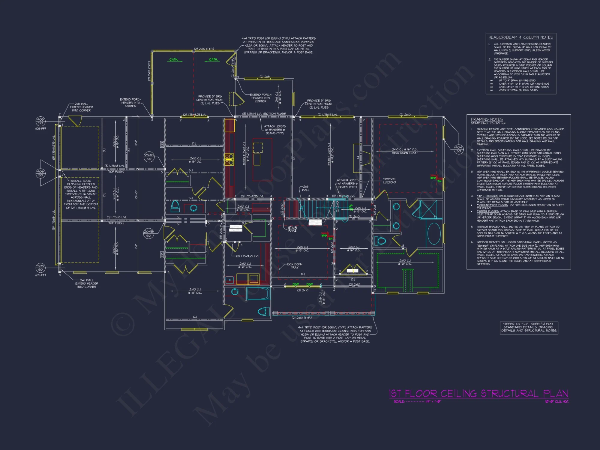 Stunning house Plan with Blueprint Designs for Builders