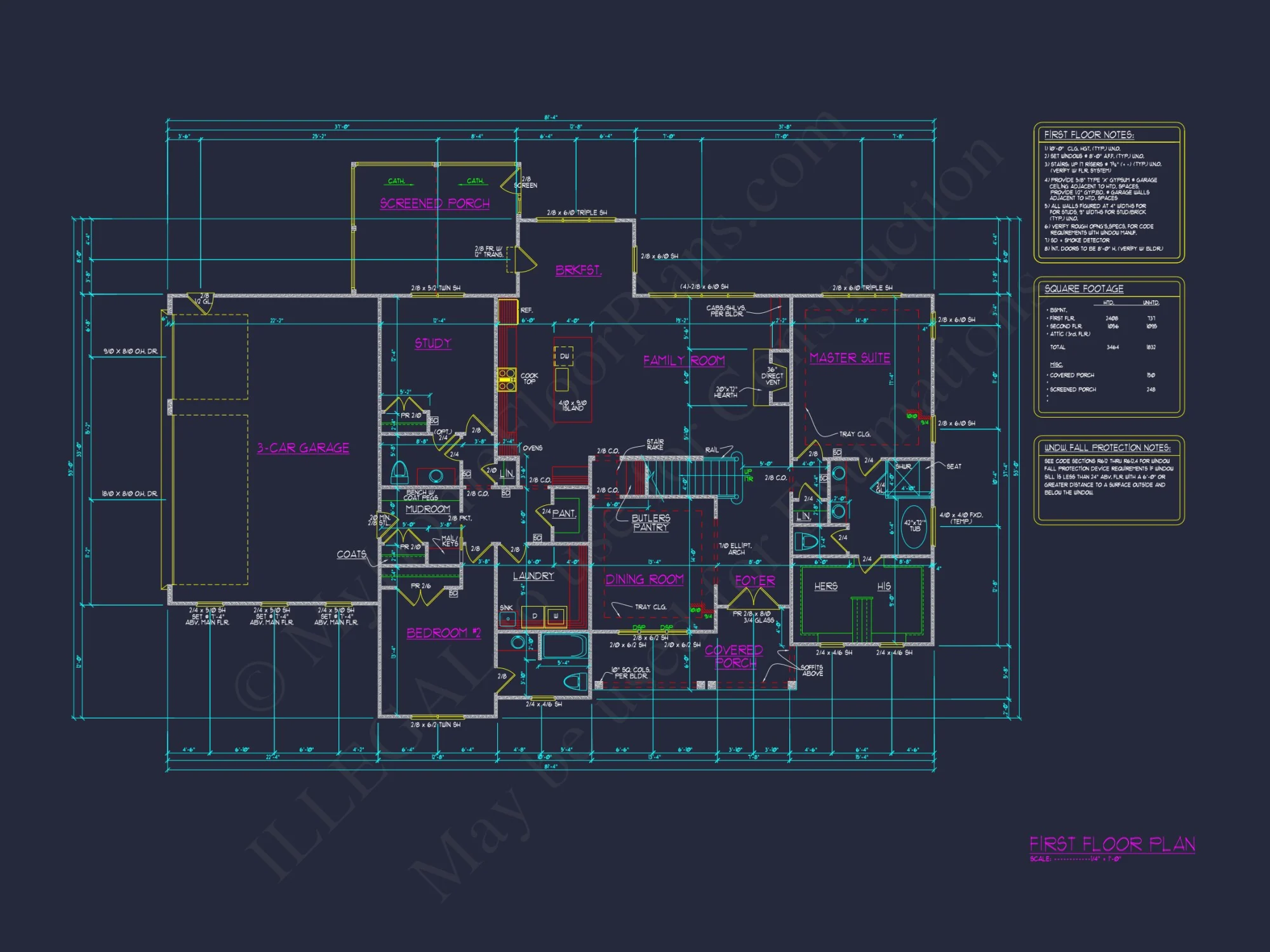 Stunning house Plan with Blueprint Designs for Builders