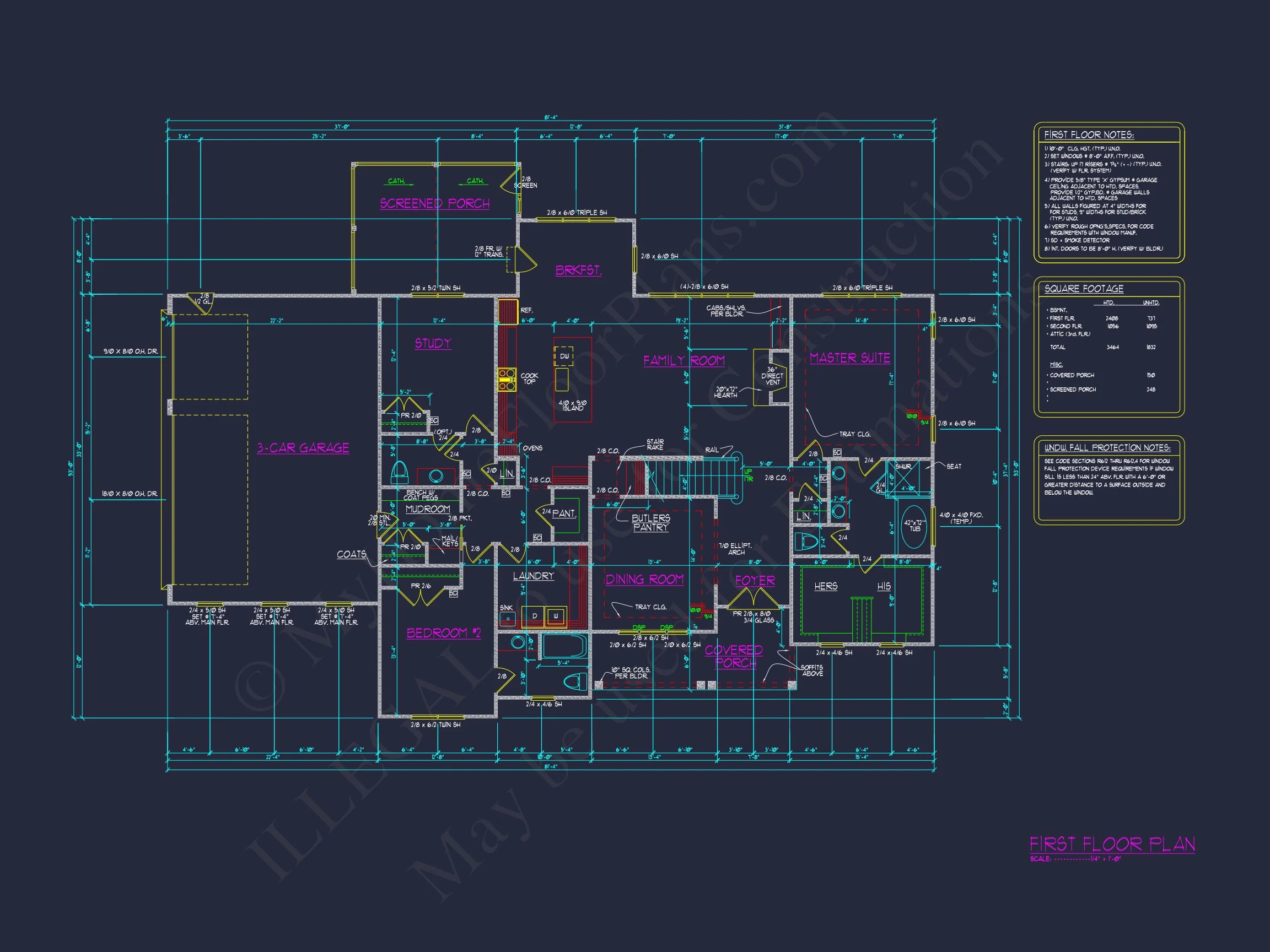Stunning house Plan with Blueprint Designs for Builders