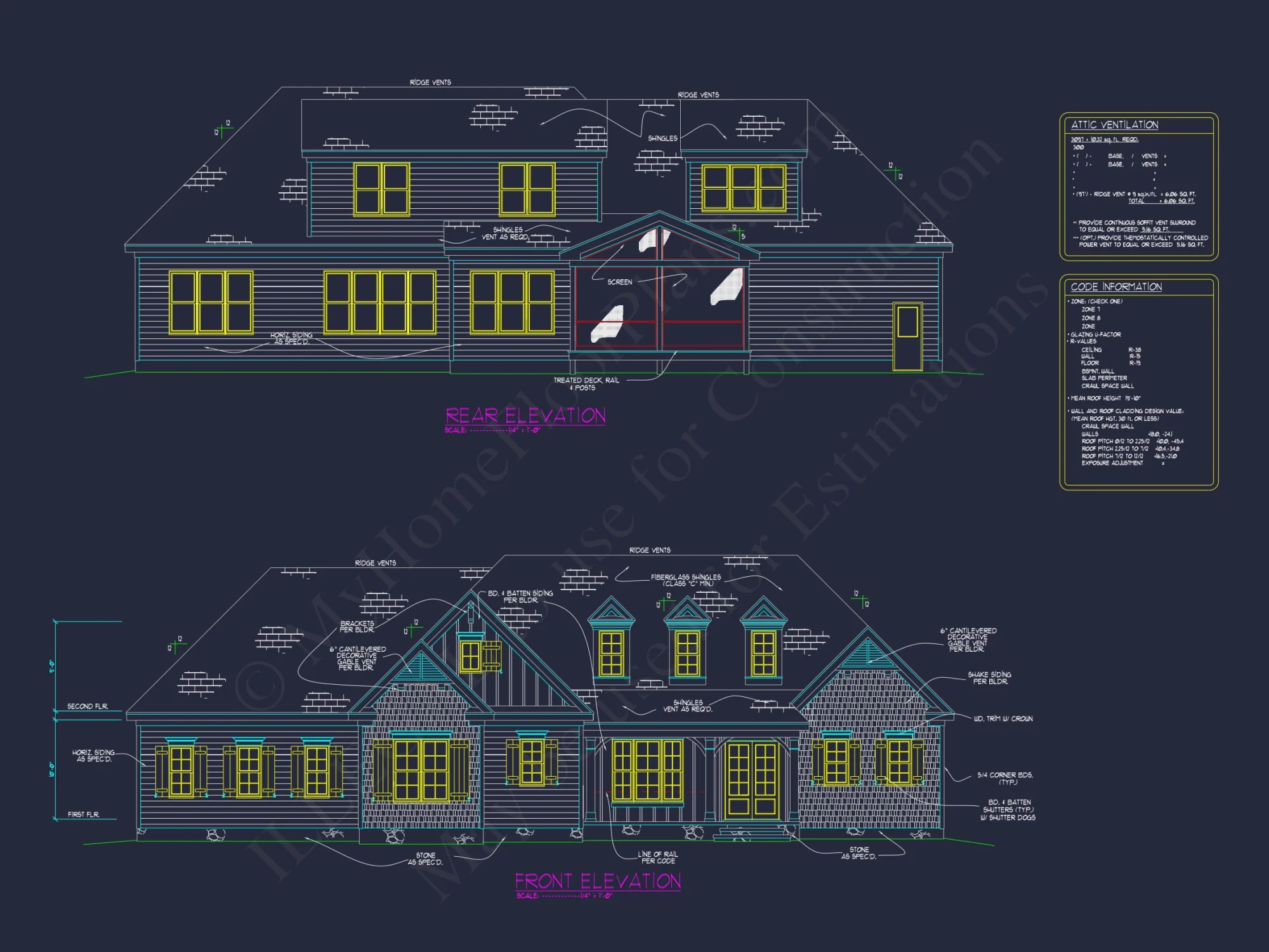 Stunning house Plan with Blueprint Designs for Builders