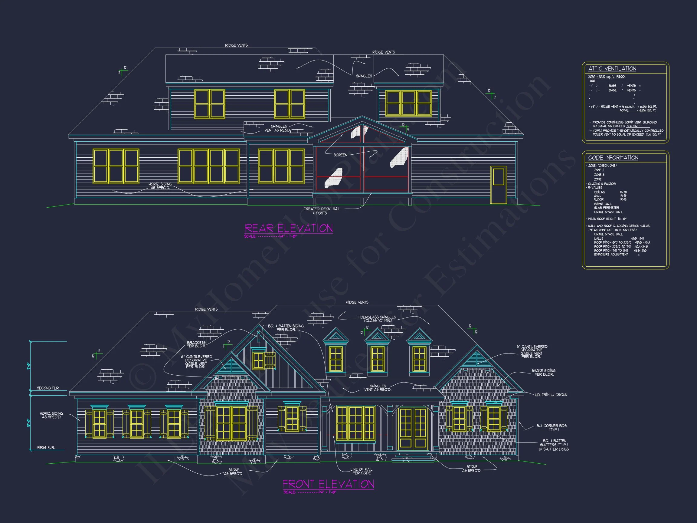 Stunning house Plan with Blueprint Designs for Builders