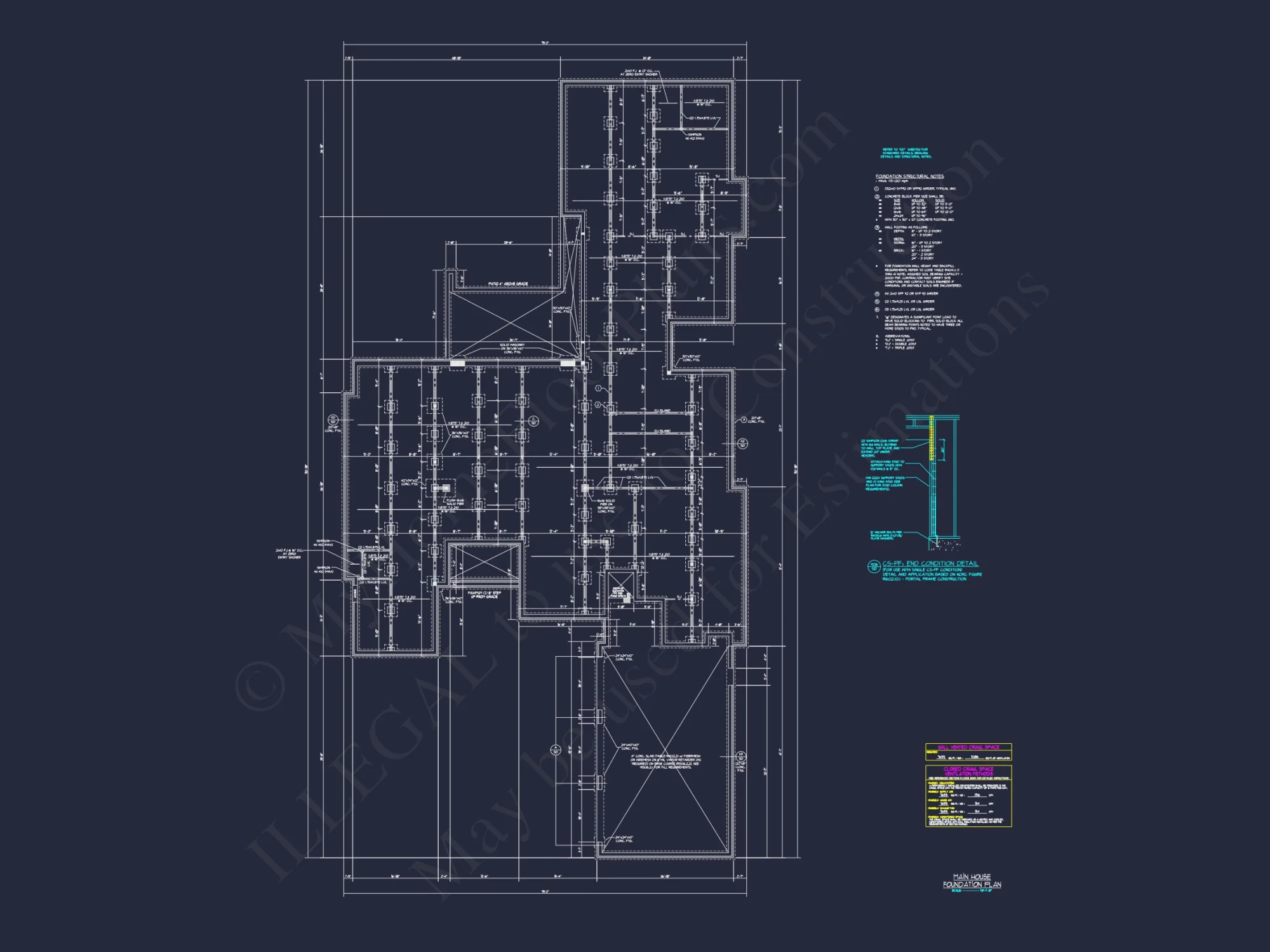 Modern house Floor Plan with Luxury Features and CAD Designs