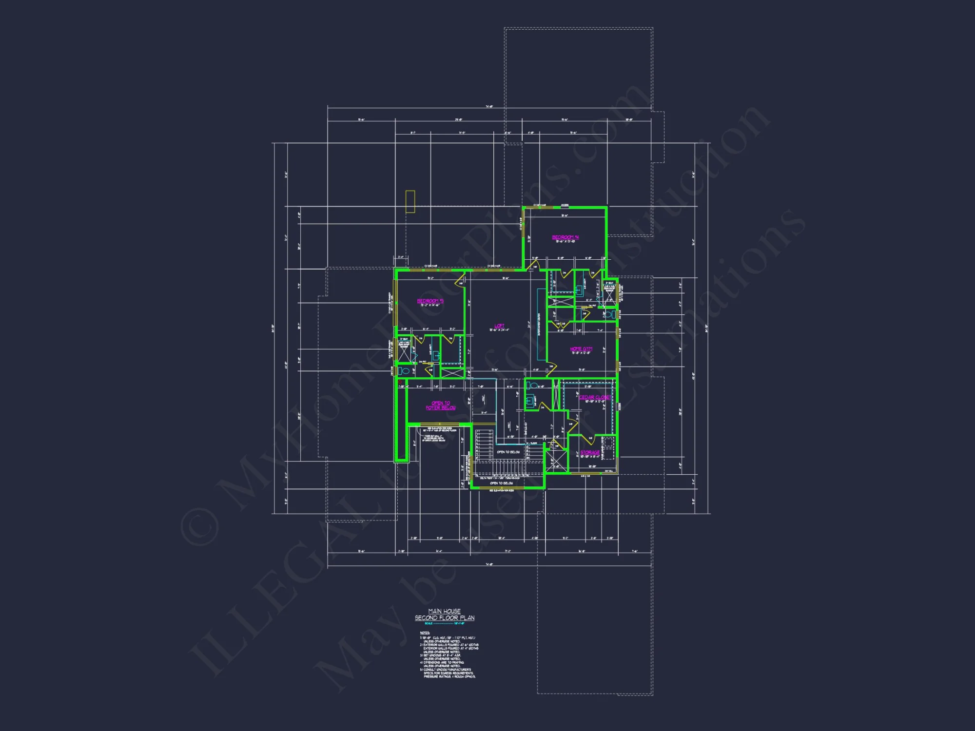 Modern house Floor Plan with Luxury Features and CAD Designs