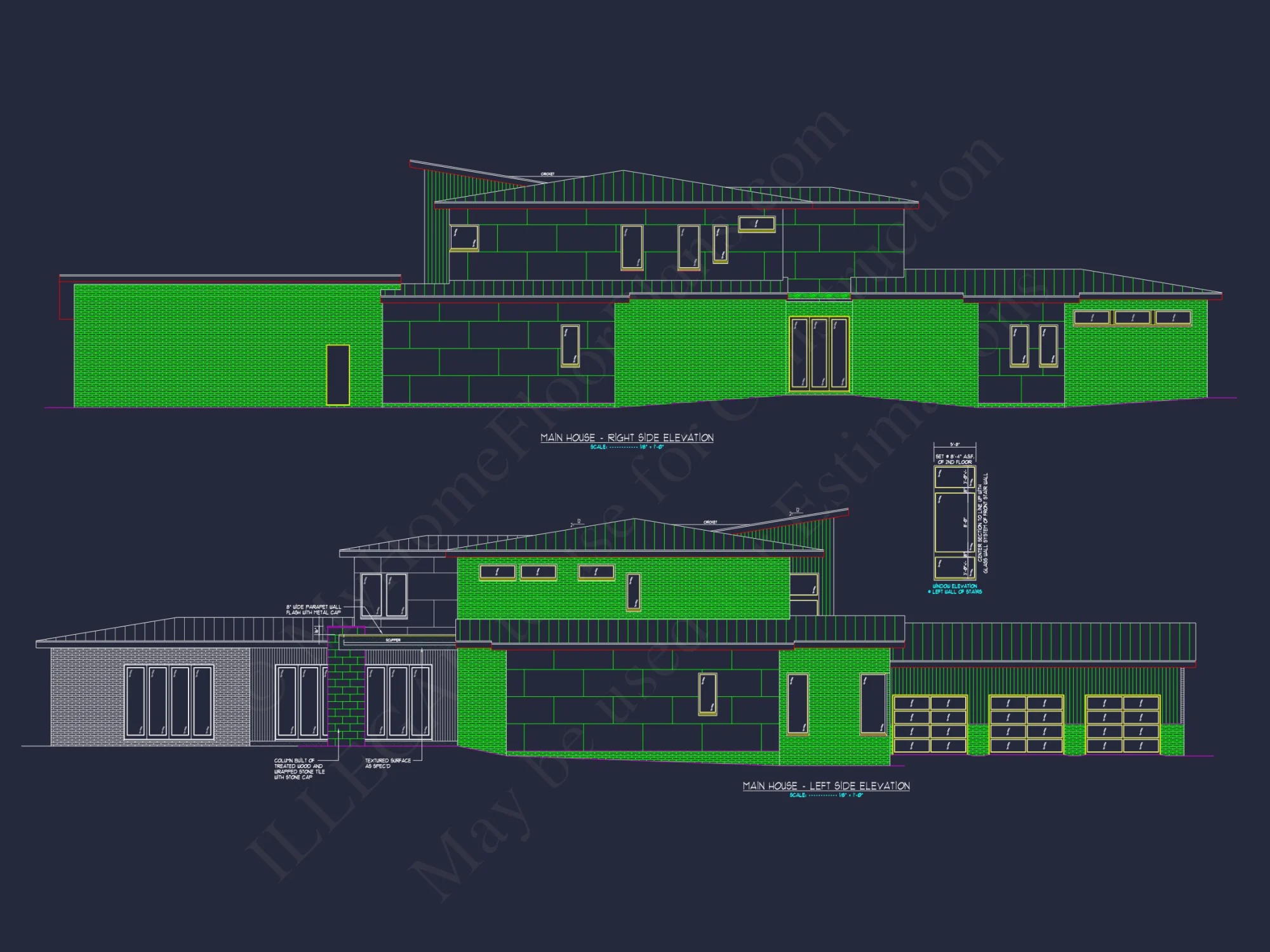 Modern house Floor Plan with Luxury Features and CAD Designs