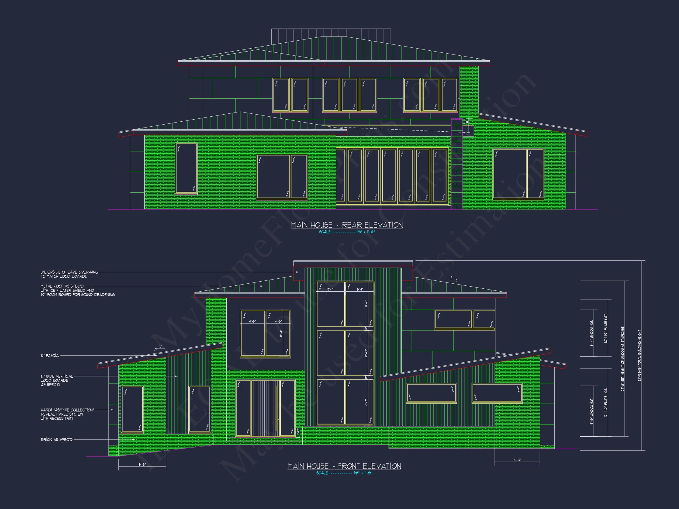 Modern house Floor Plan with Luxury Features and CAD Designs