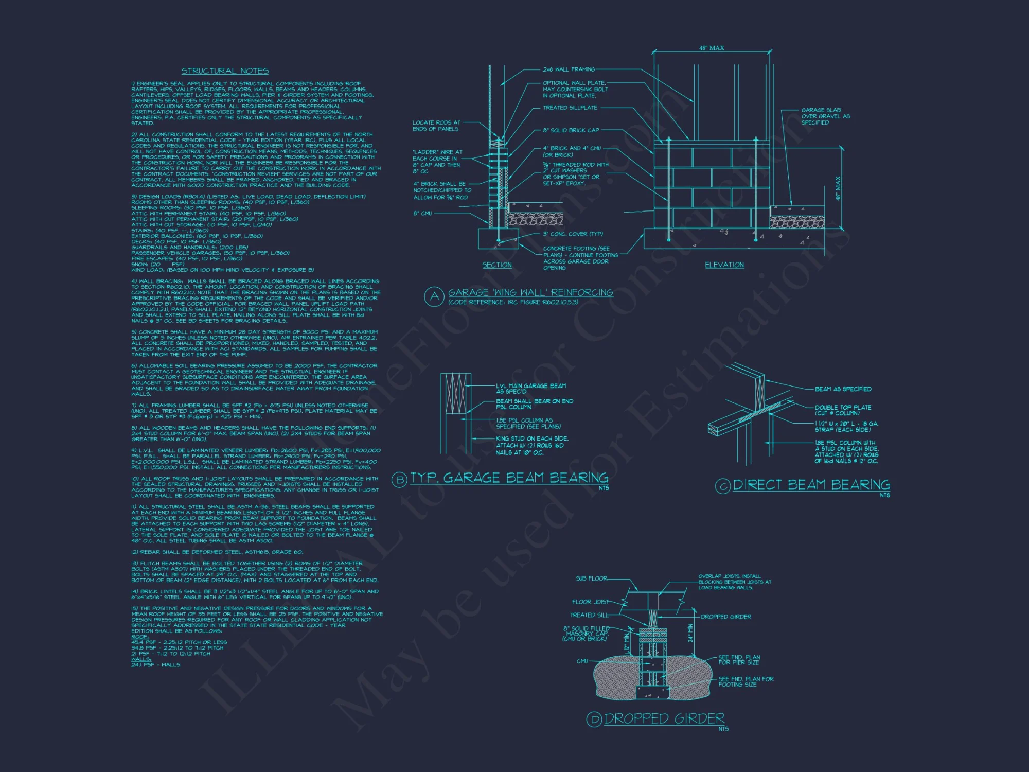Elegant house Plan with Detailed Blueprint & Modern Architecture