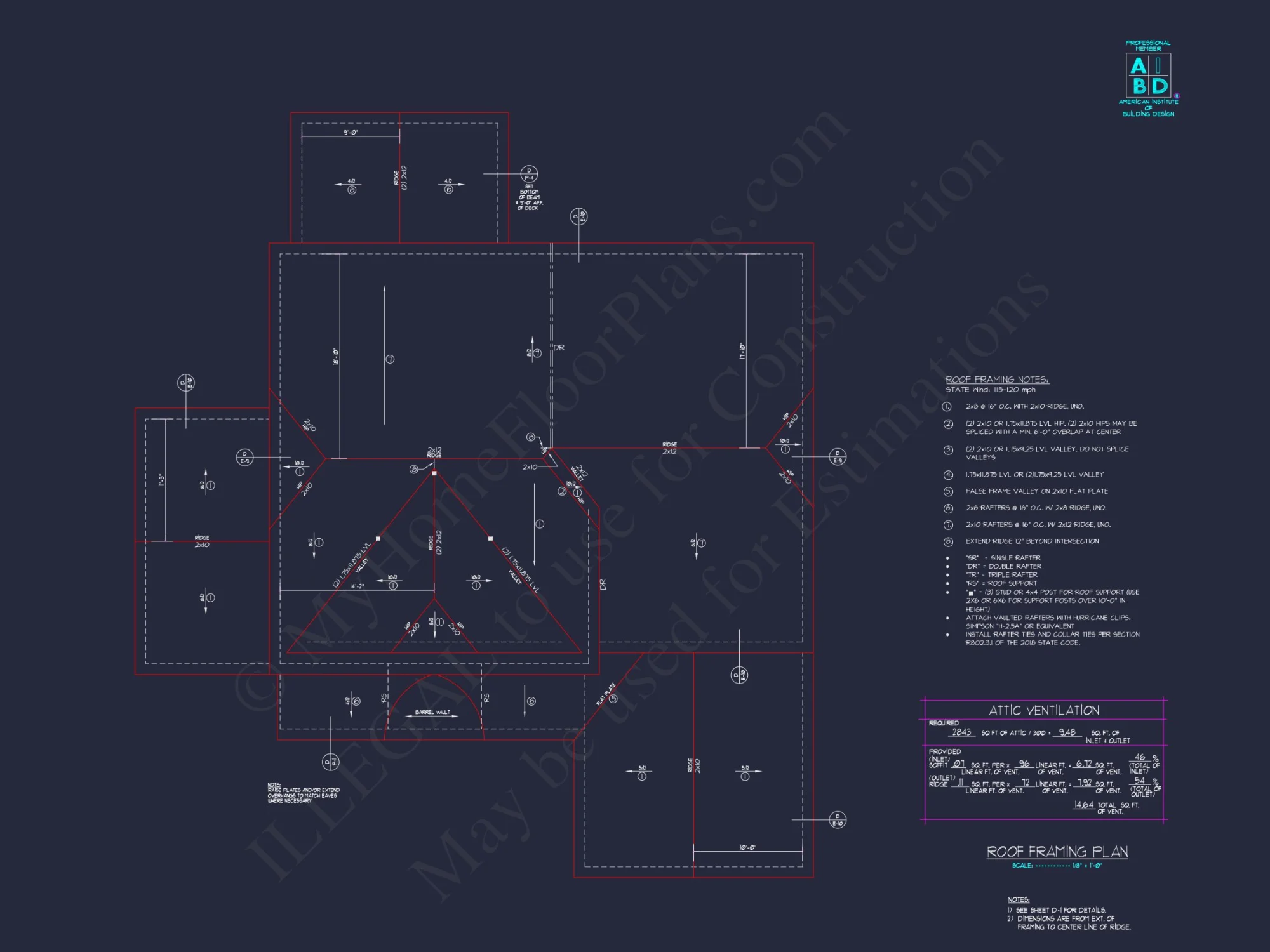 Elegant house Plan with Detailed Blueprint & Modern Architecture