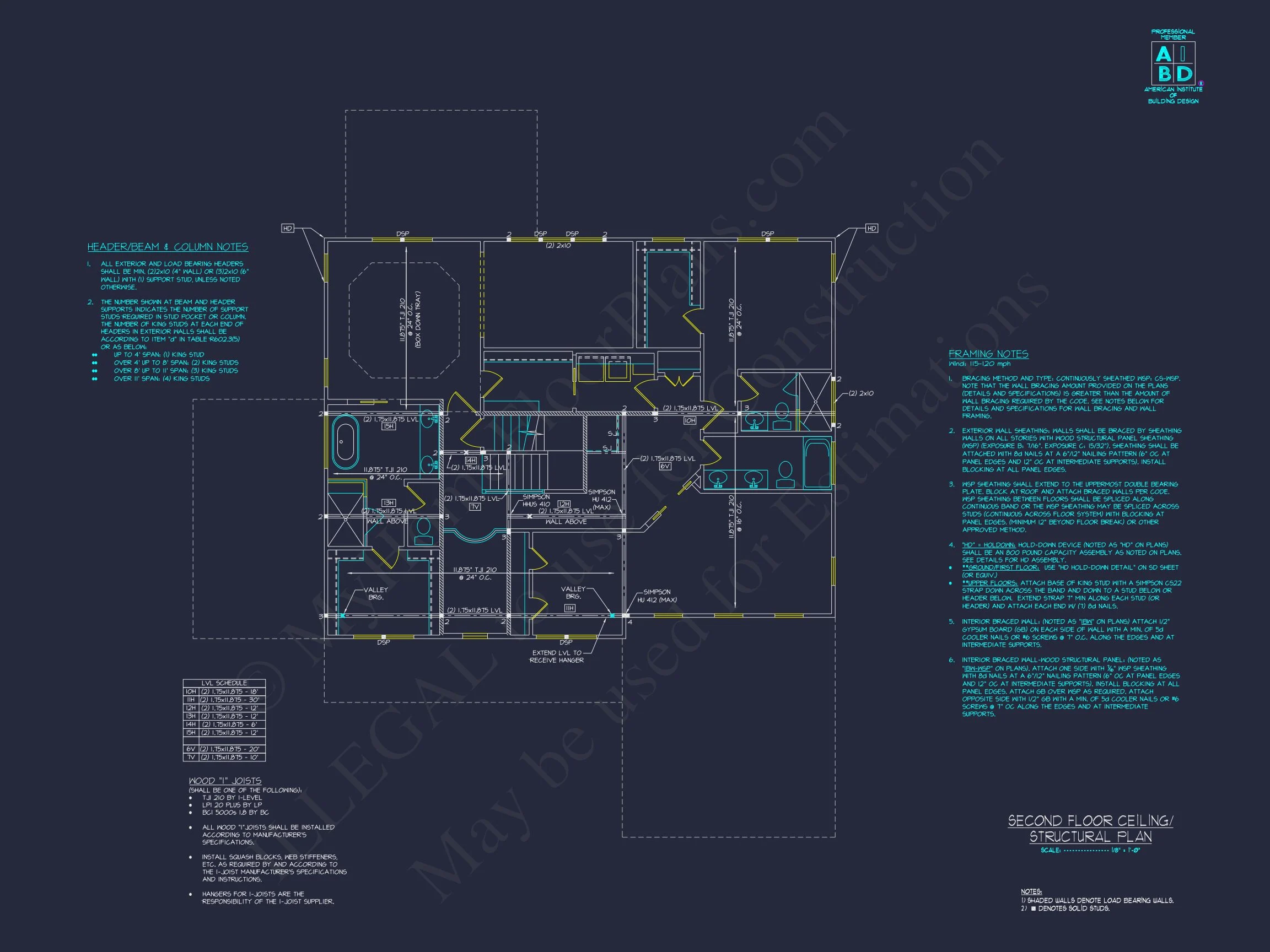 Elegant house Plan with Detailed Blueprint & Modern Architecture