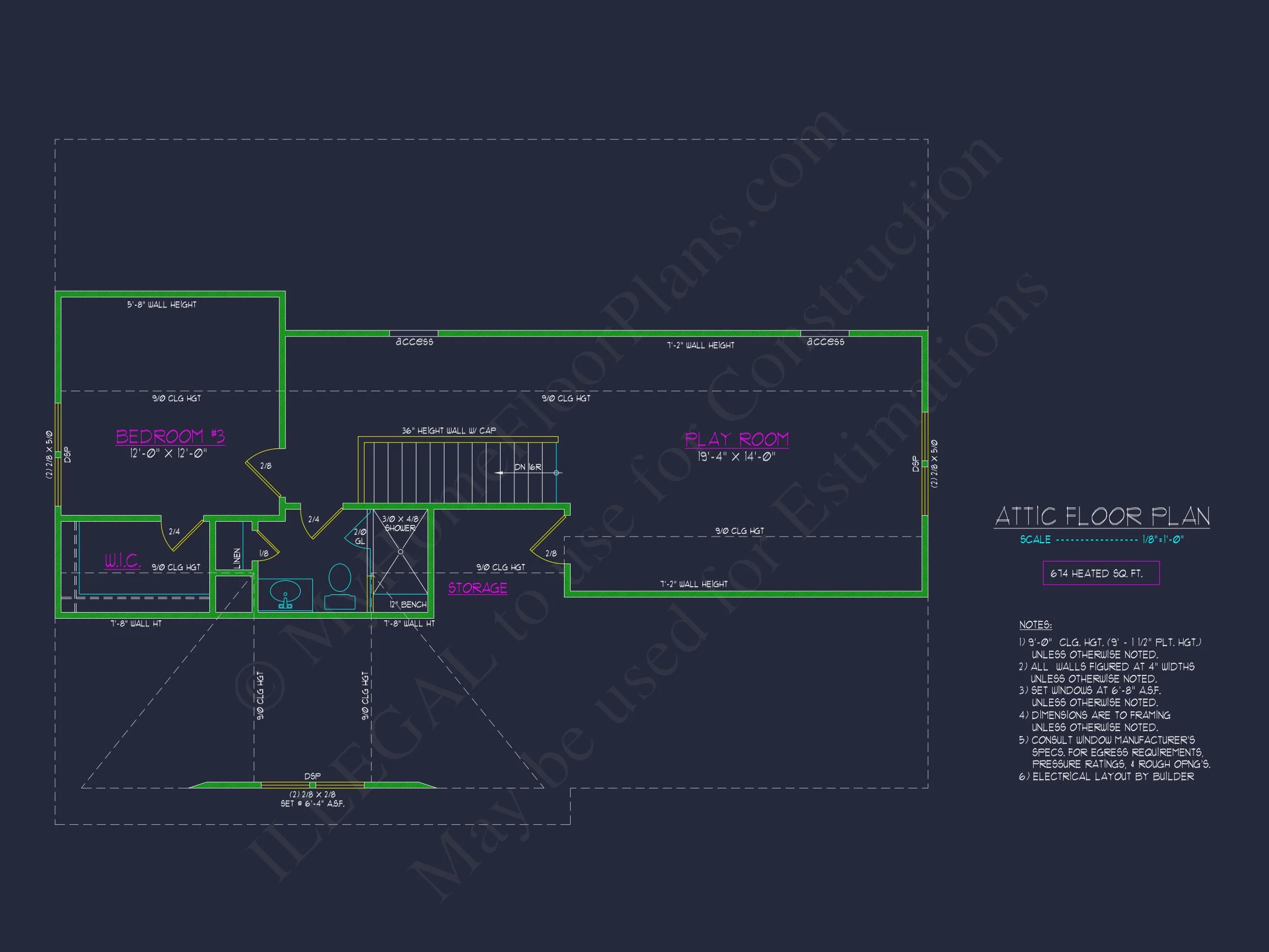 Elegant house Plan with Detailed Blueprint & Modern Architecture