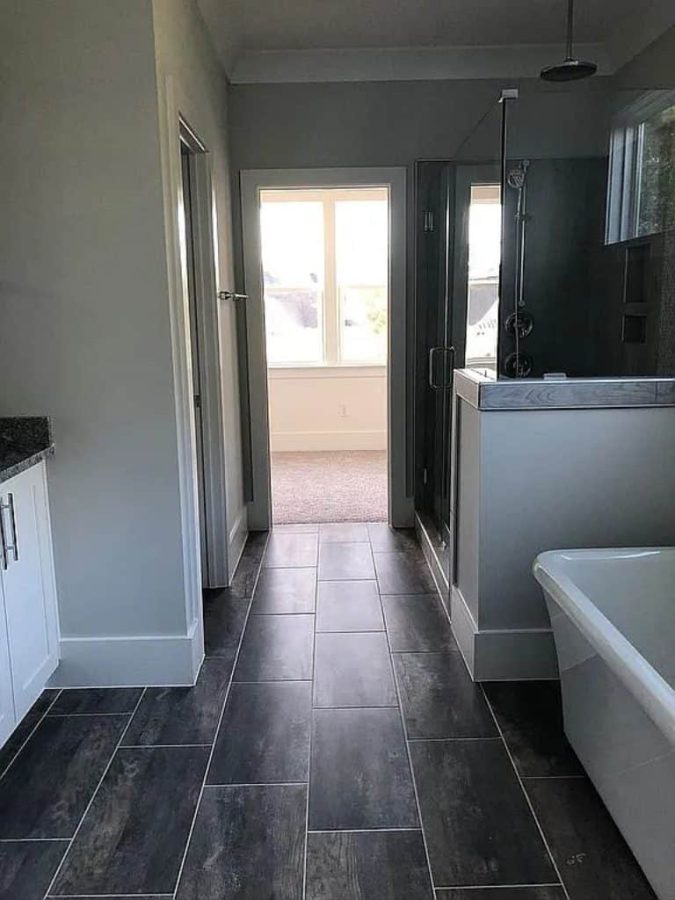 Elegant house Plan with Detailed Blueprint & Modern Architecture