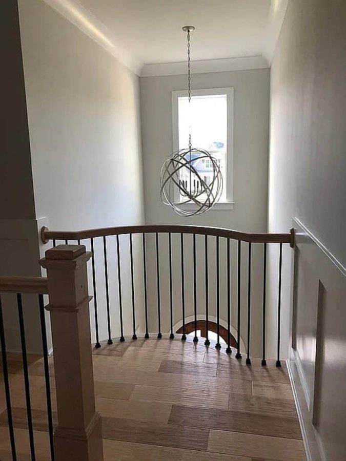 Elegant house Plan with Detailed Blueprint & Modern Architecture