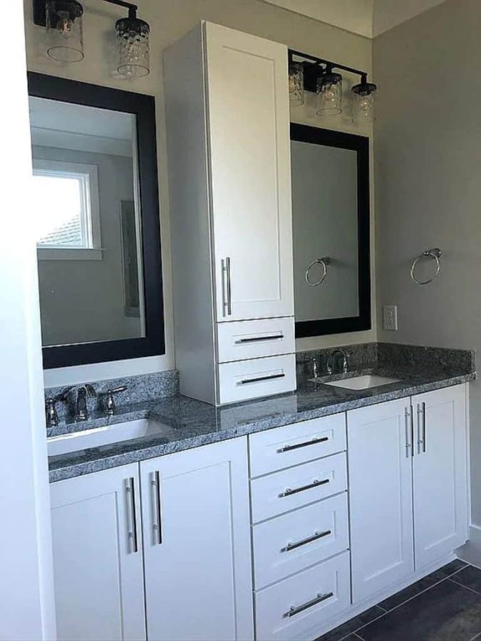 Elegant house Plan with Detailed Blueprint & Modern Architecture