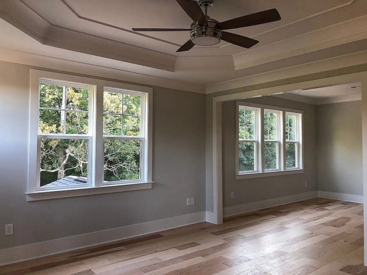 Elegant house Plan with Detailed Blueprint & Modern Architecture