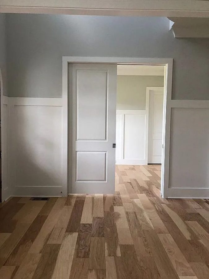 Elegant house Plan with Detailed Blueprint & Modern Architecture