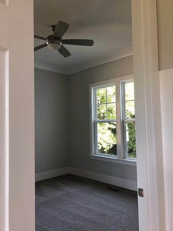 Elegant house Plan with Detailed Blueprint & Modern Architecture