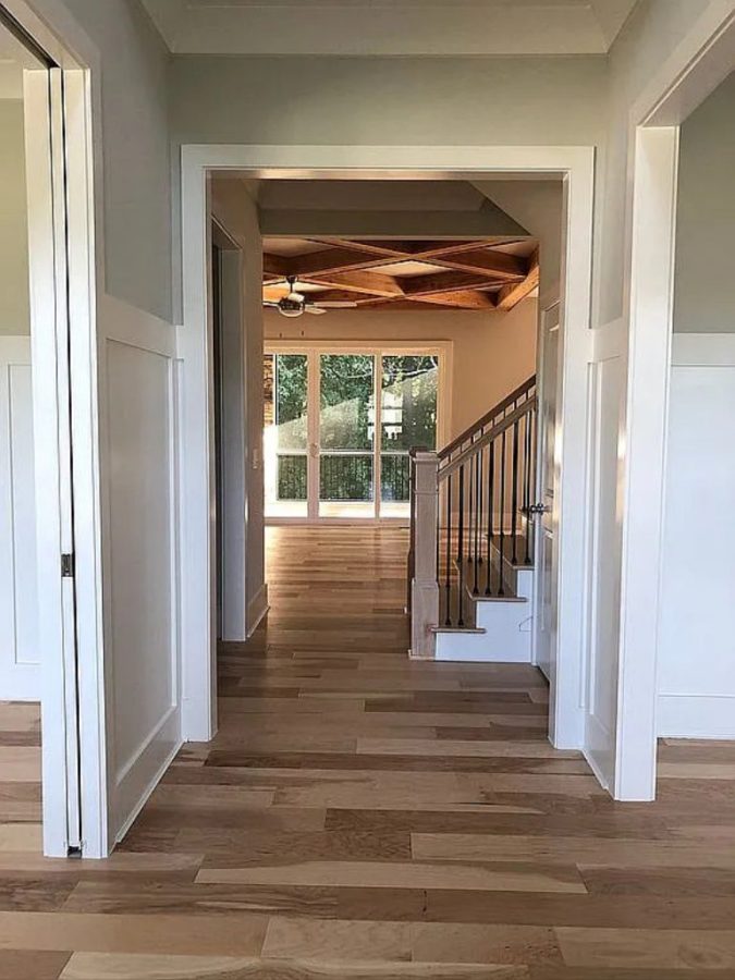 Elegant house Plan with Detailed Blueprint & Modern Architecture