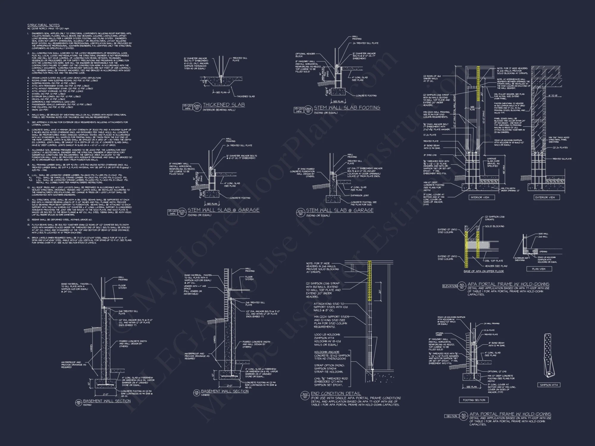 Modern house Floor Plan with CAD Architecture Designs