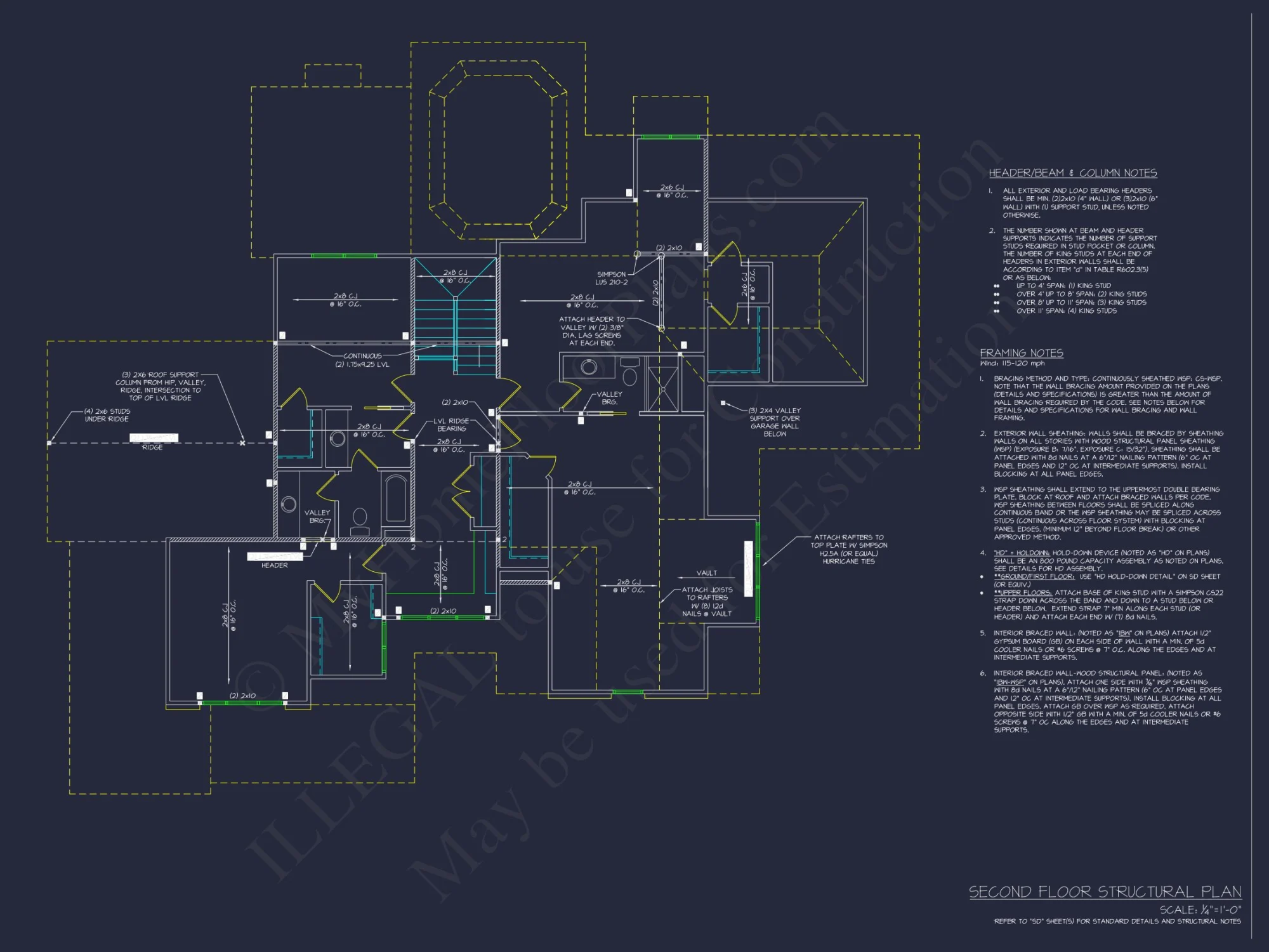 Modern house Floor Plan with CAD Architecture Designs