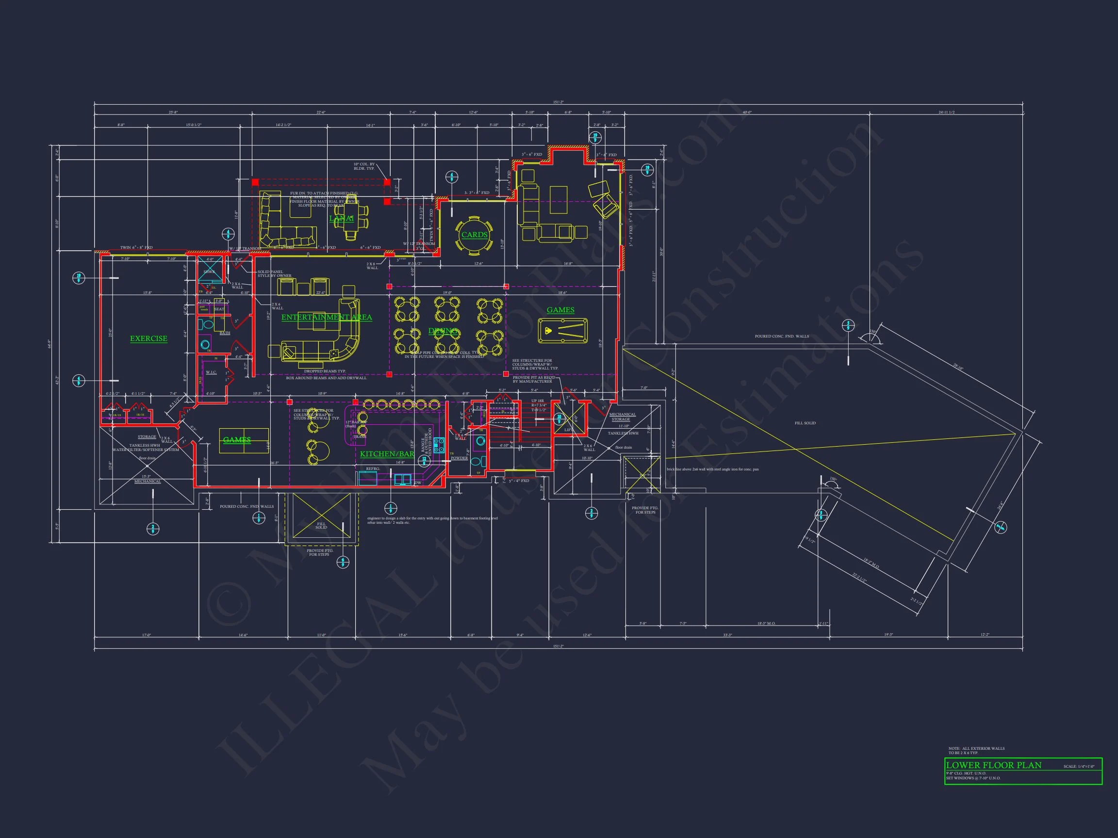 Spacious Luxury house Plan with 2-Story Design & CAD Blueprints