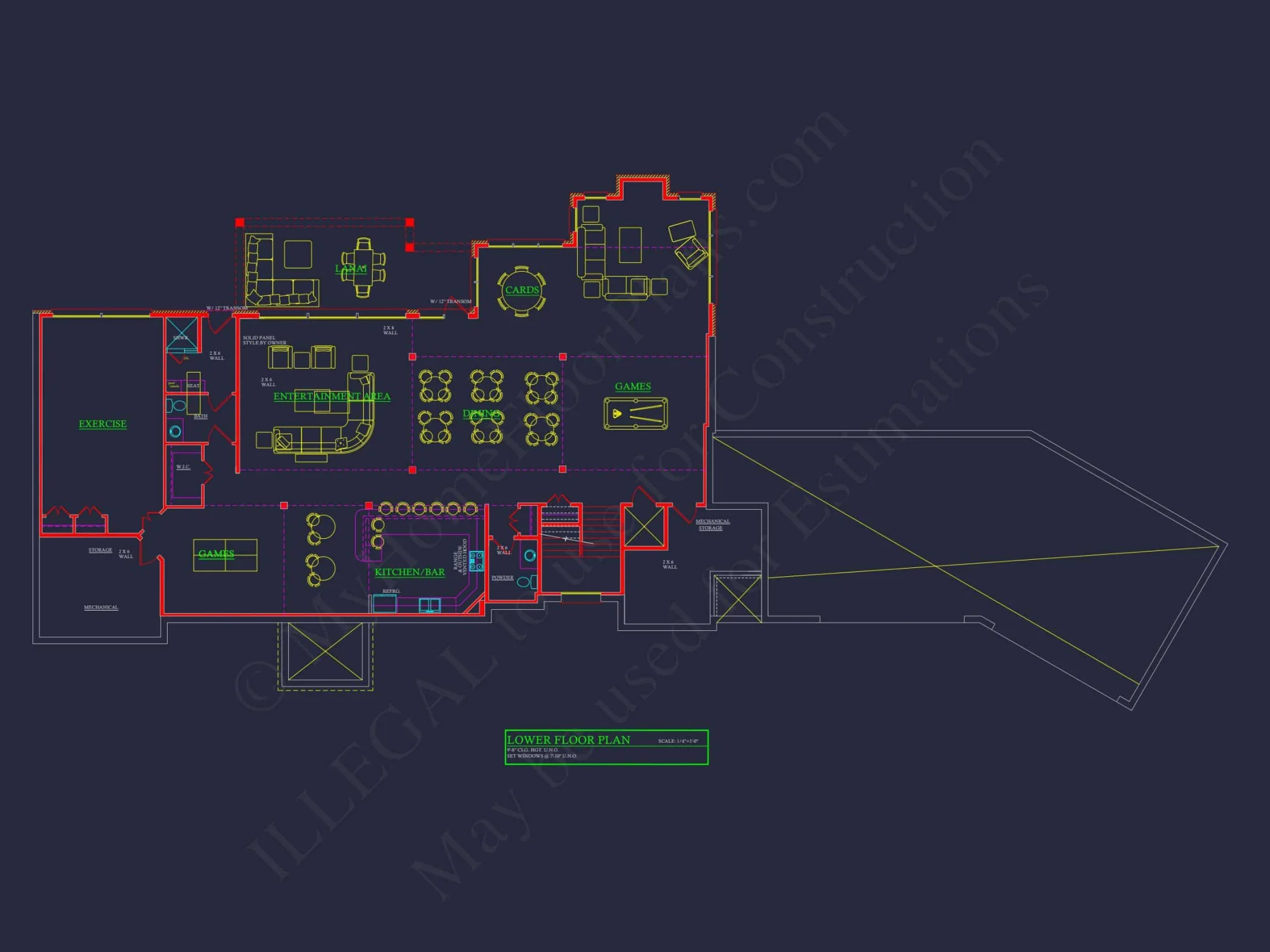 Spacious Luxury house Plan with 2-Story Design & CAD Blueprints