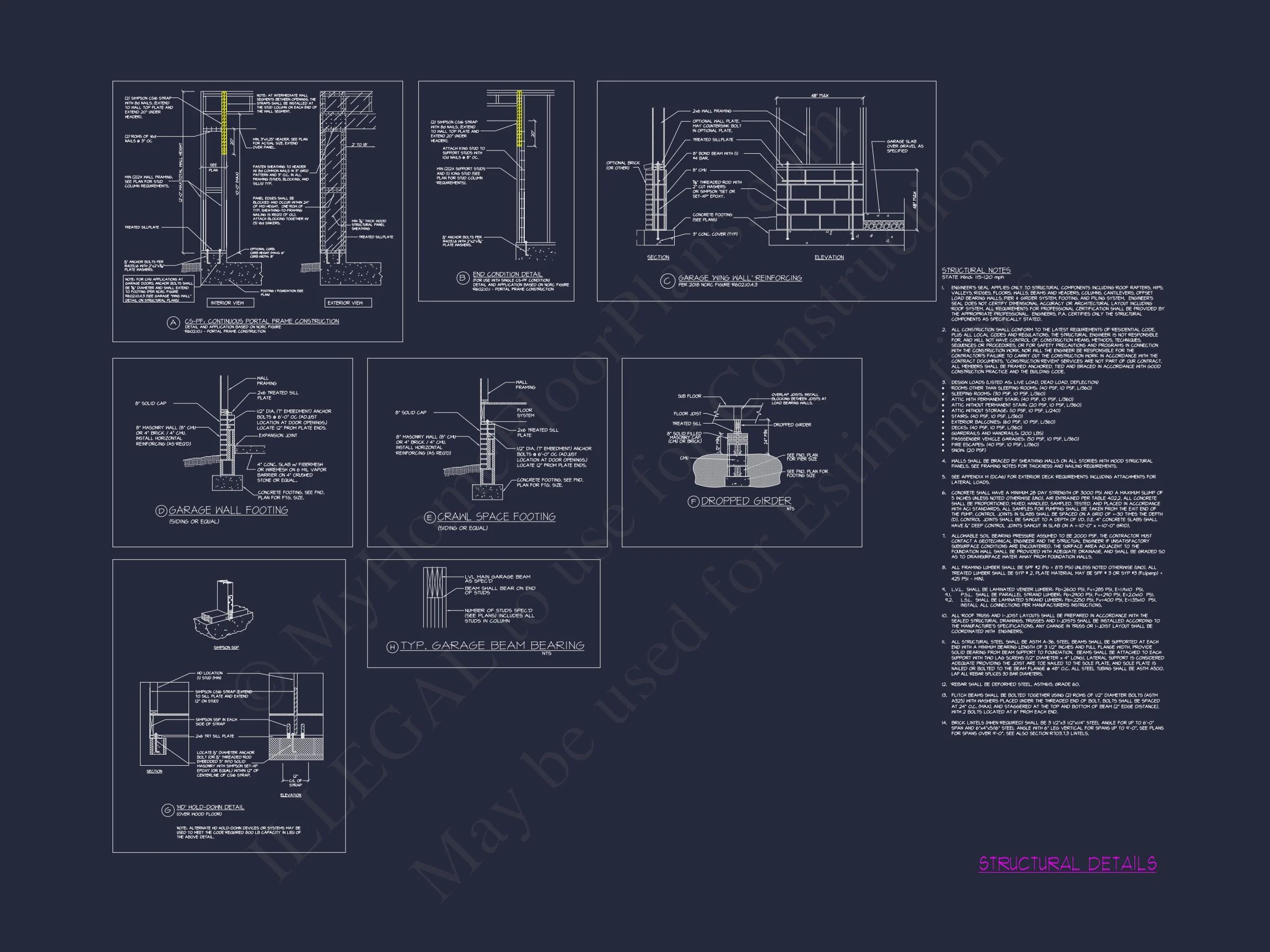 Sophisticated house Plan with 3 Floors and CAD Designs