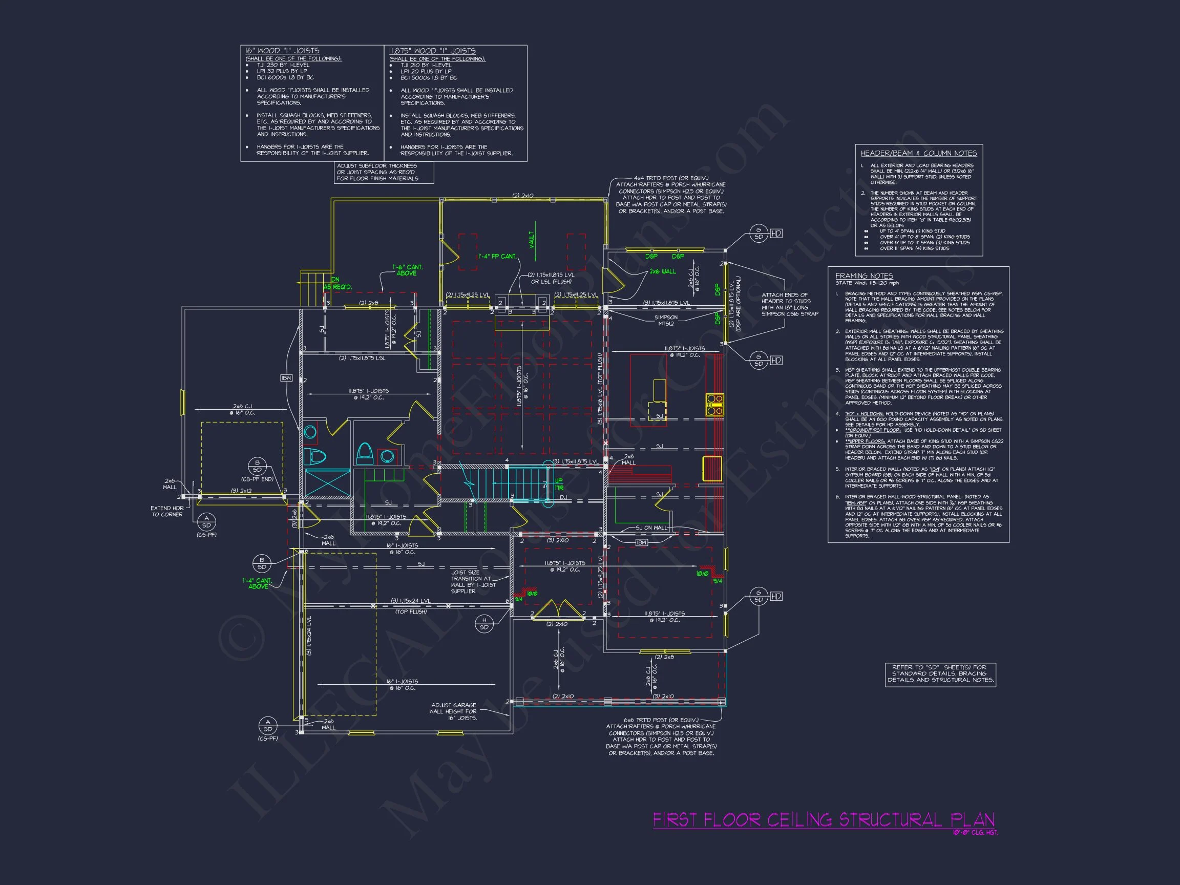 Sophisticated house Plan with 3 Floors and CAD Designs