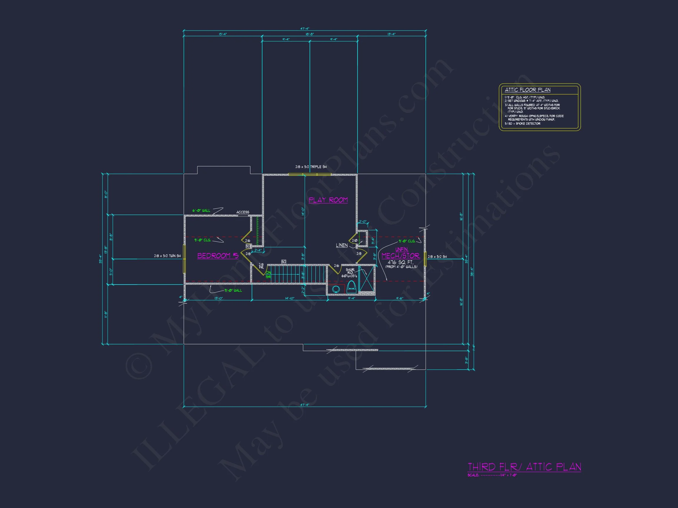 Sophisticated house Plan with 3 Floors and CAD Designs