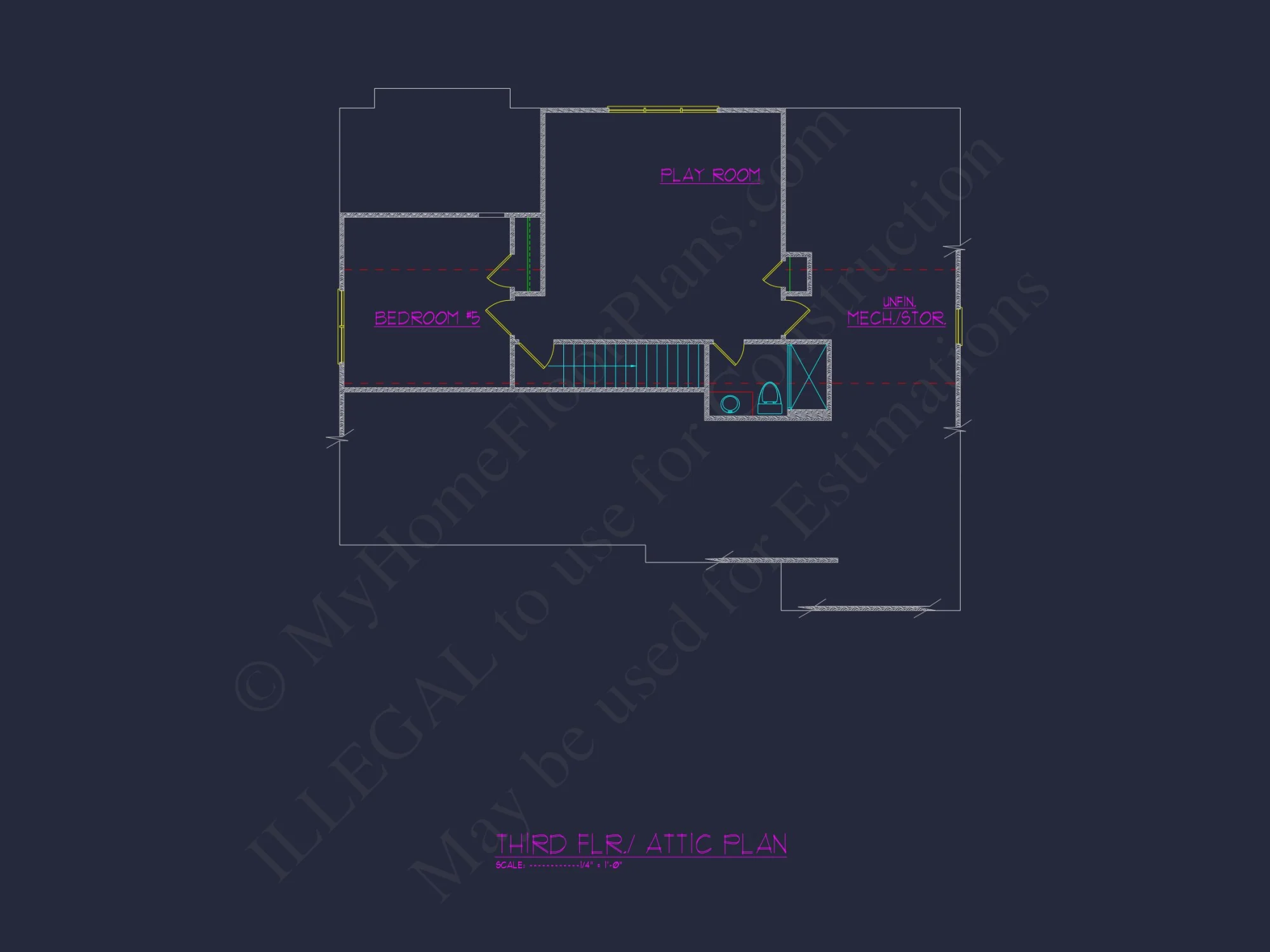 Spacious house Plan with Floor Plan and CAD Designs