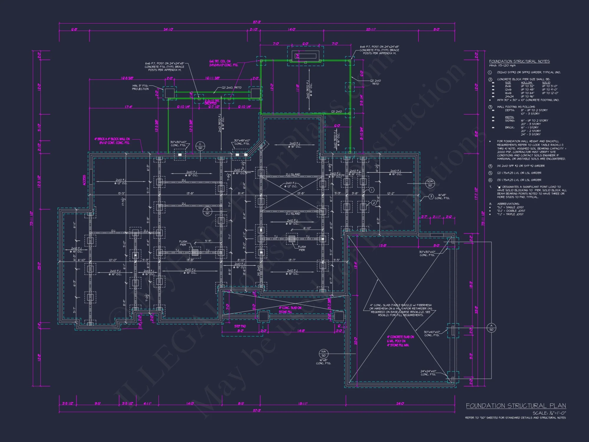 Elegant house Floor Plan: CAD Blueprint with Modern Designs