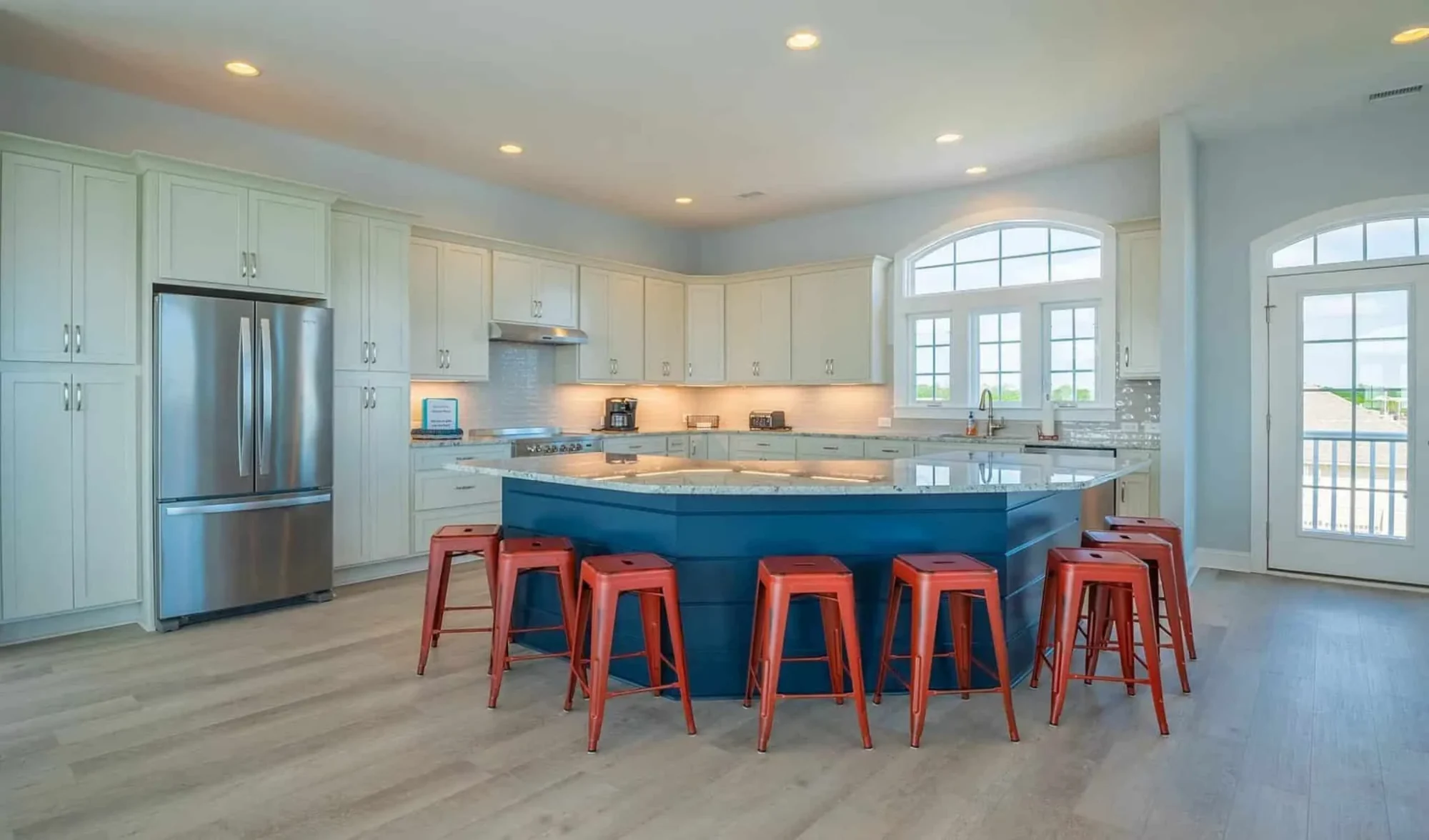 3-Story house Plan with CAD Designs & Vaulted Ceilings