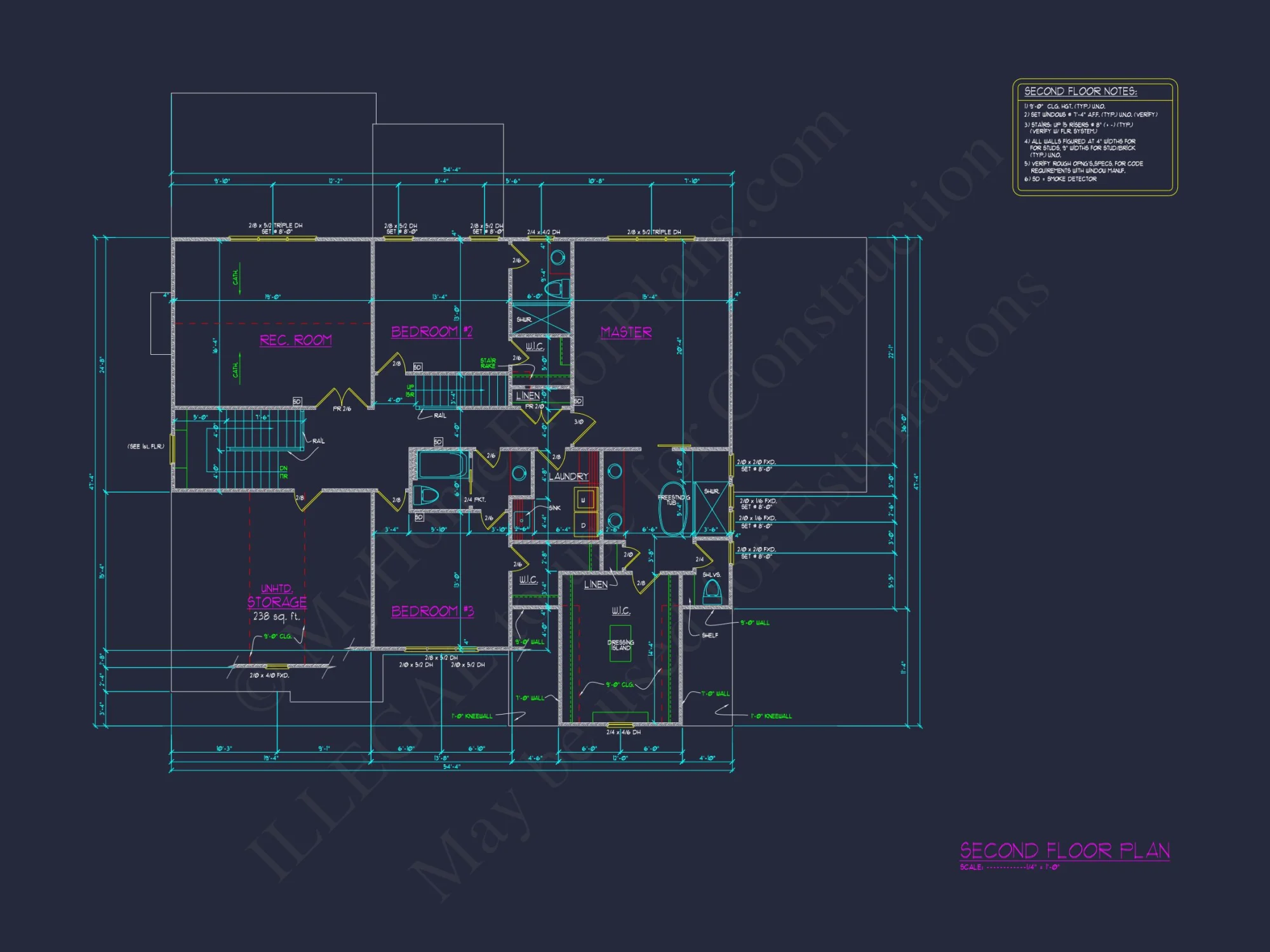 Classic house Floor Plan with CAD, Blueprint, Unique Designs