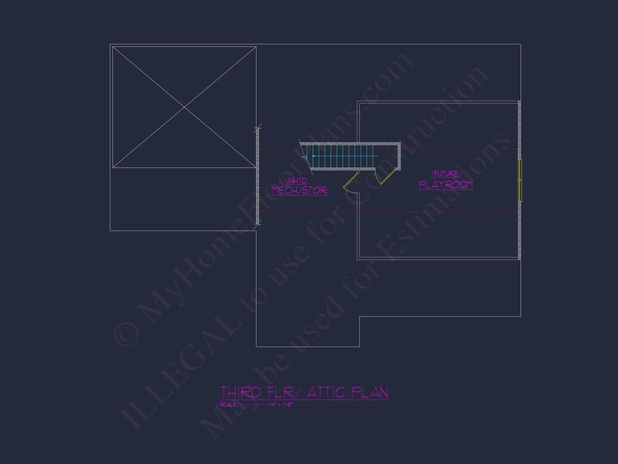 Classic house Floor Plan with CAD, Blueprint, Unique Designs