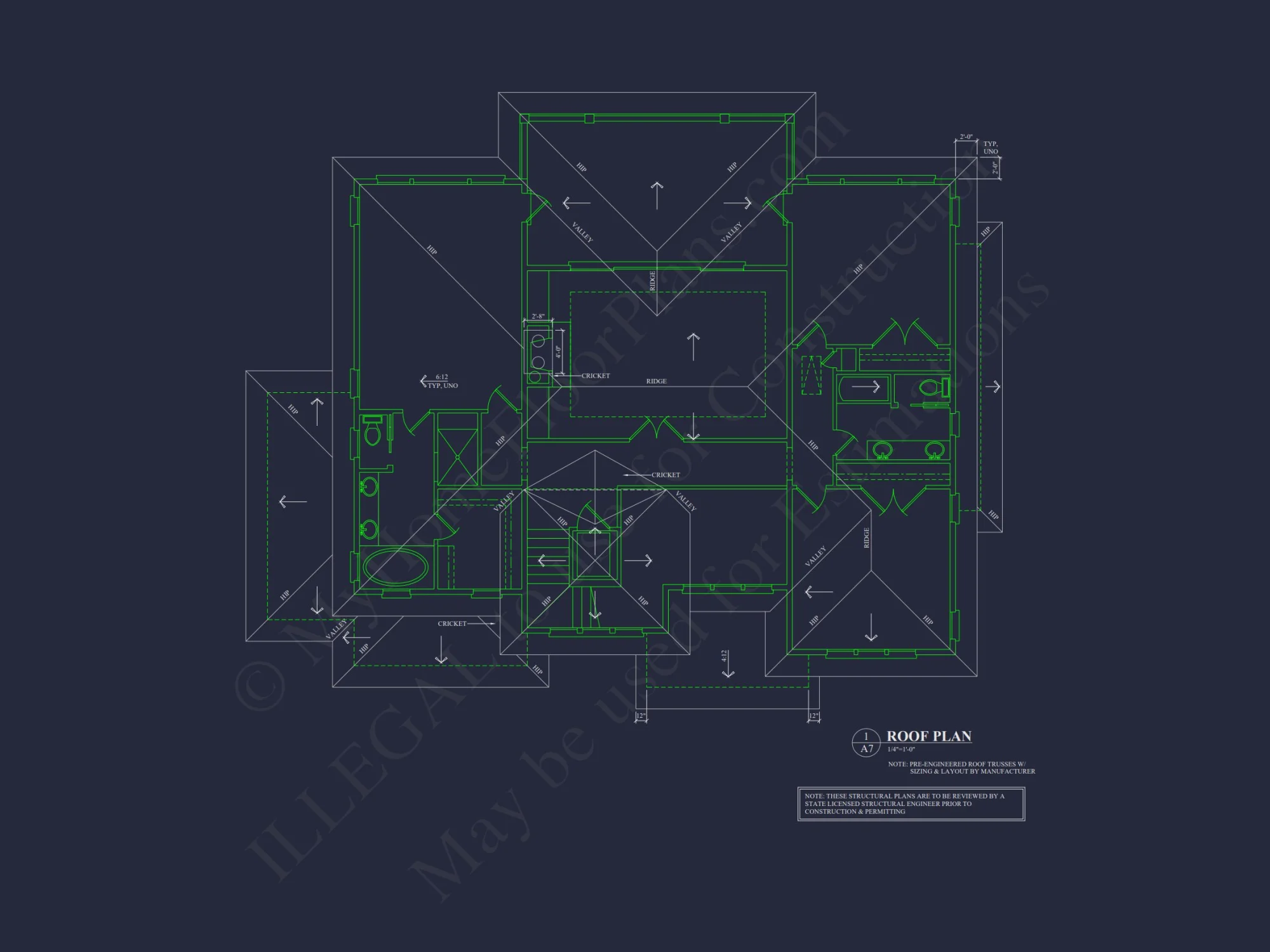 Spacious house Floor Plan: 2-Story Architectural Design with CAD Blueprint